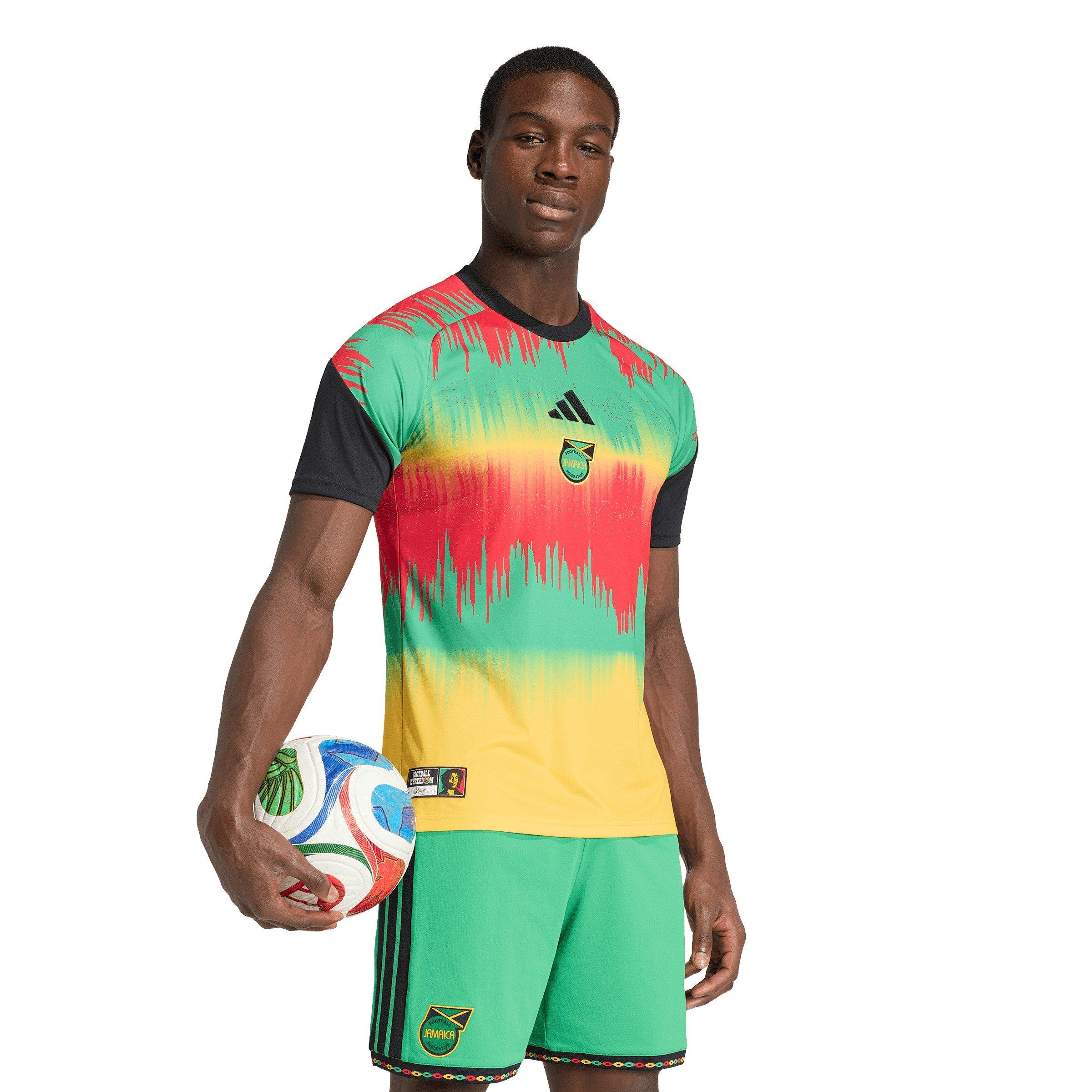 Oro/Verde - adidas - Mens Jamaica Pre-Match Shirt 2026 - 3