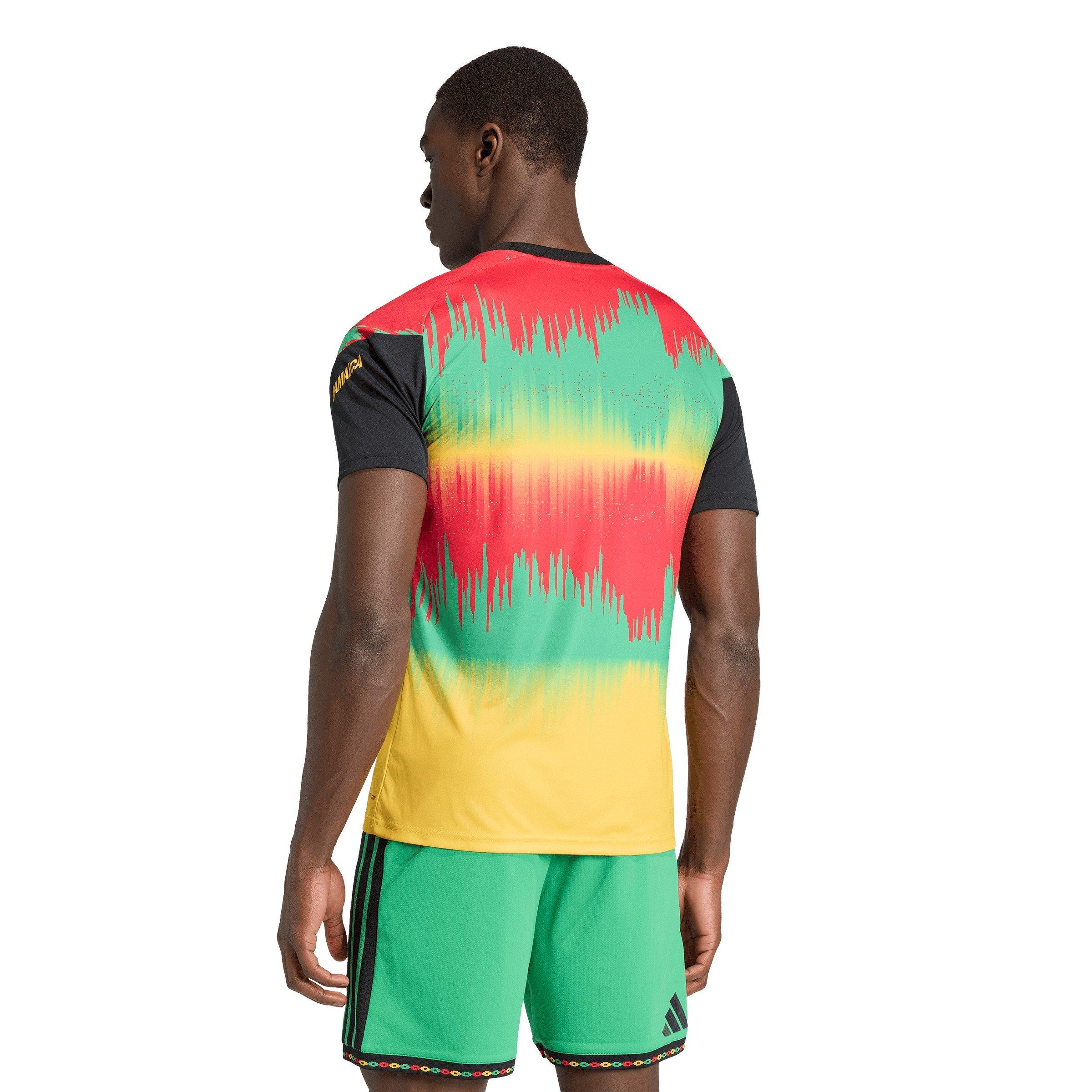Oro/Verde - adidas - Mens Jamaica Pre-Match Shirt 2026 - 4
