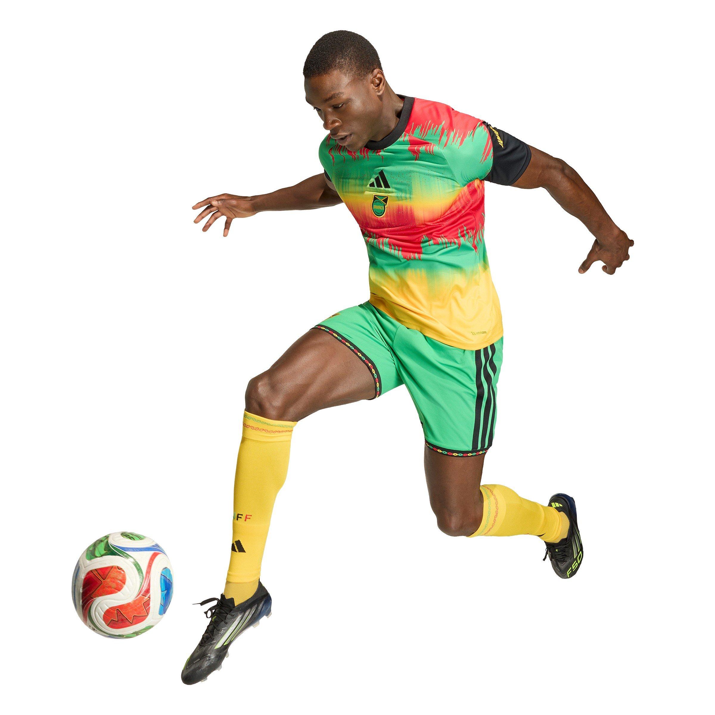 Oro/Verde - adidas - Mens Jamaica Pre-Match Shirt 2026 - 5