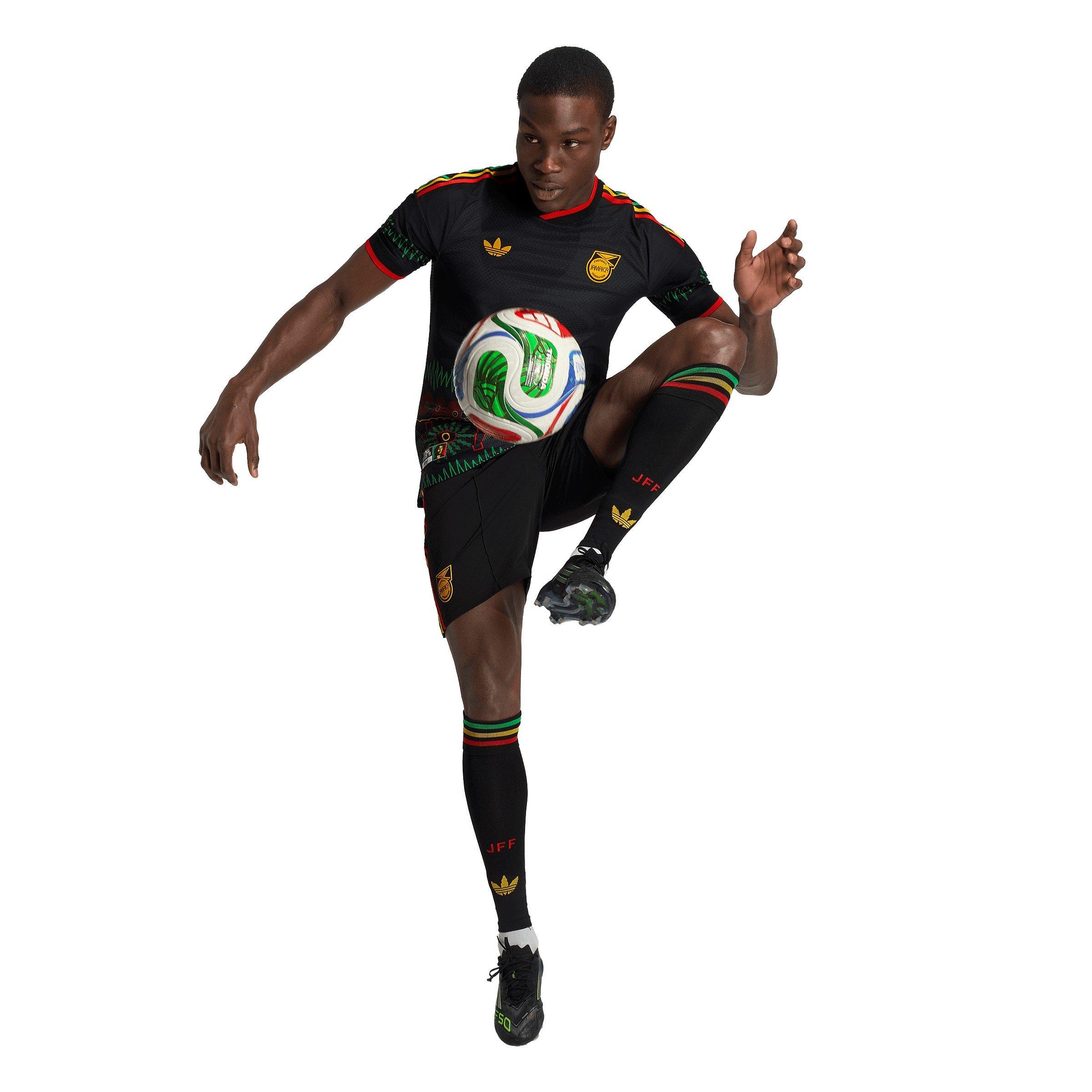 Schwarz/Gelb - adidas - Mens Jamaica Authentic Away Shirt 2026 - 5