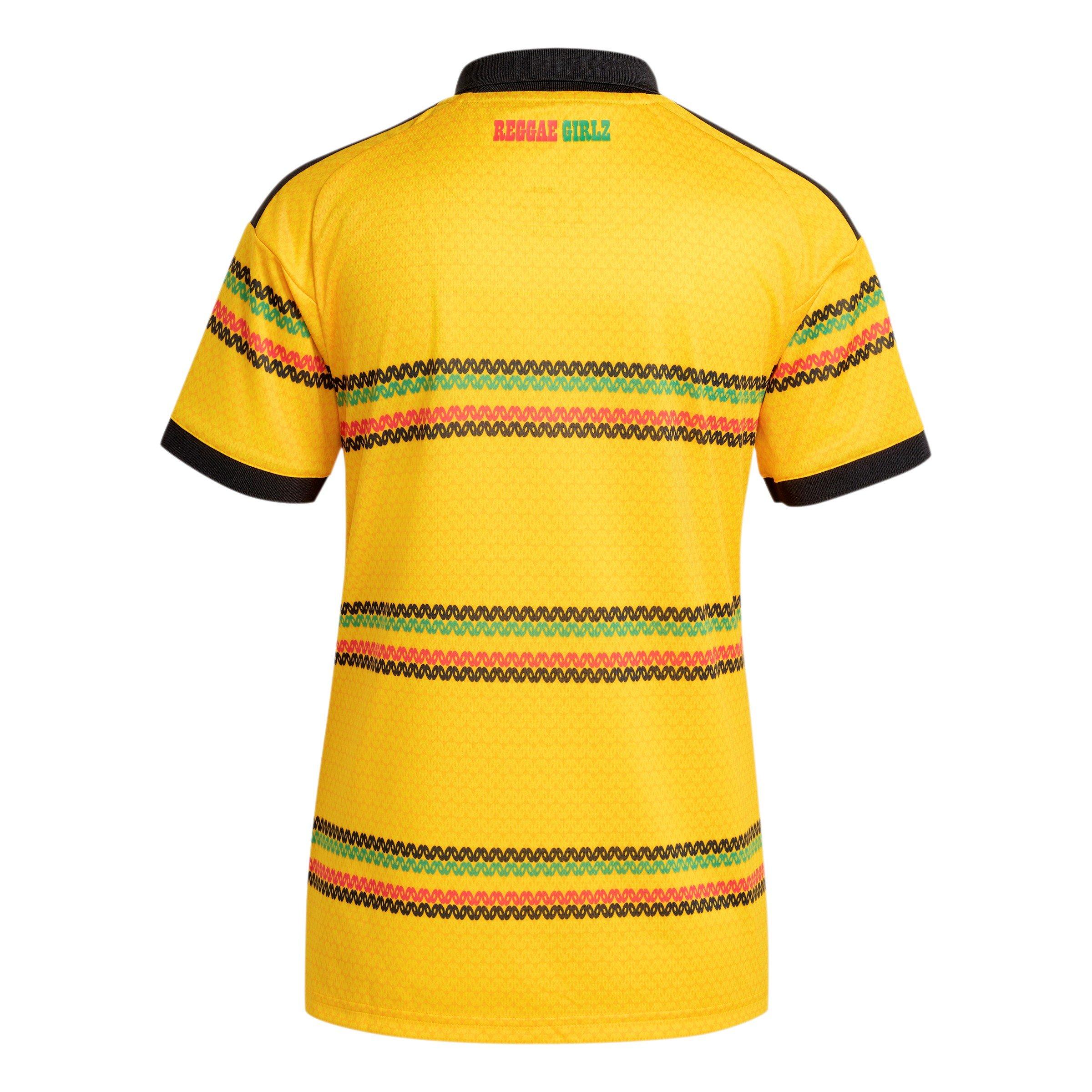 Gold/Green - adidas - Womens Jamaica Home Shirt 2026 - 2
