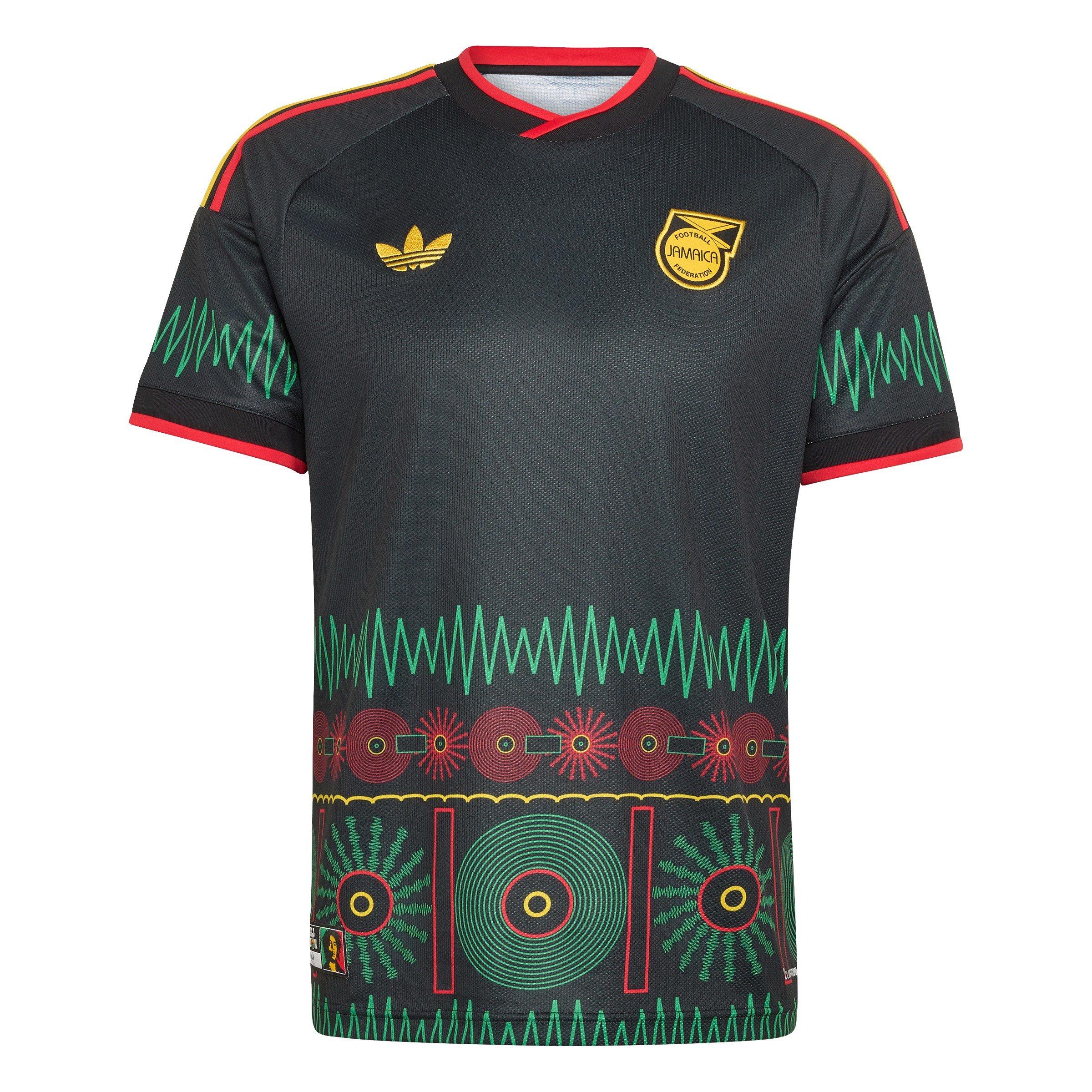 Black/Yellow - adidas - Mens Jamaica Away Shirt 2026 - 1