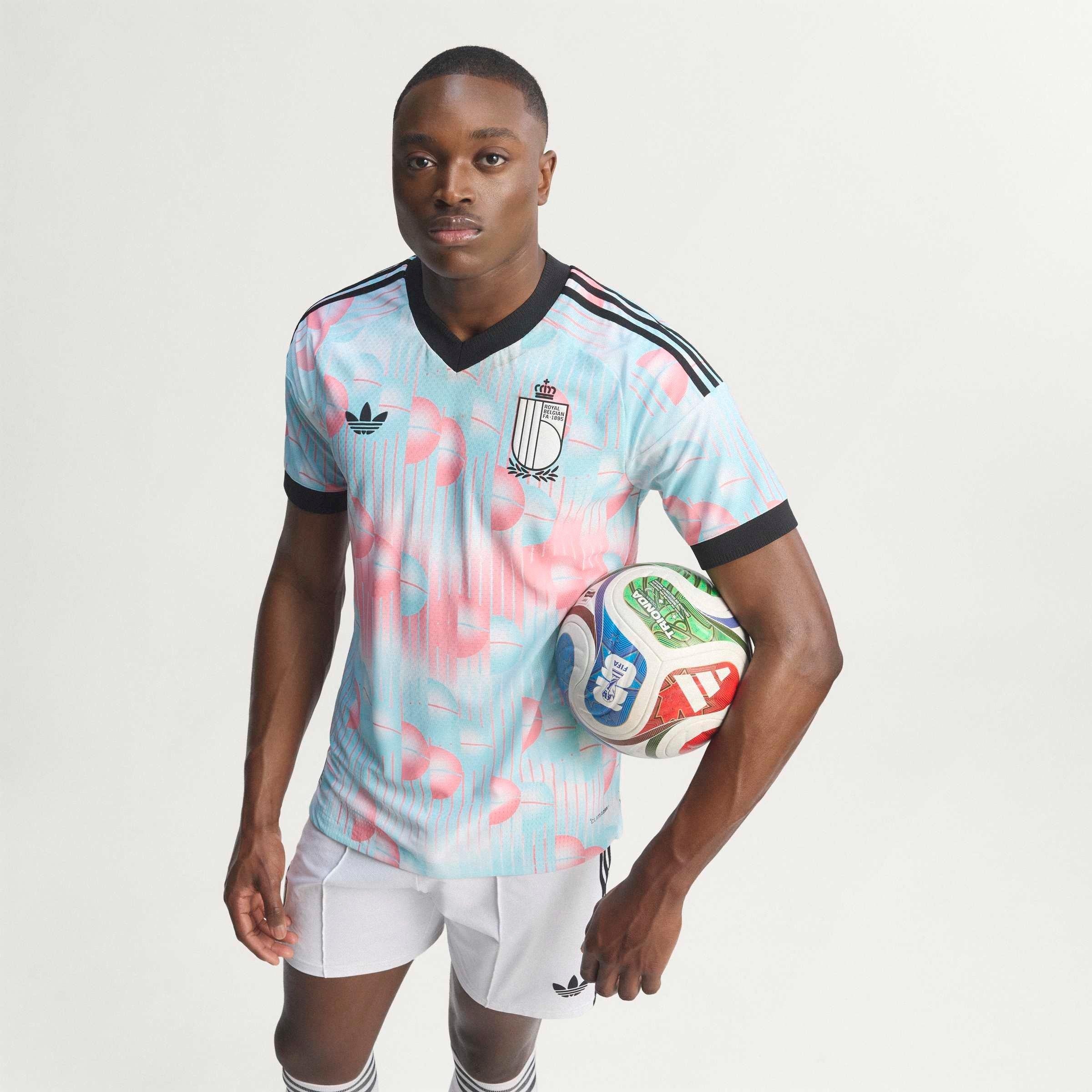 Blauw/Zwart - adidas - Belgium Authentic Away Shirt World Cup ™ 2026 Adults - 8