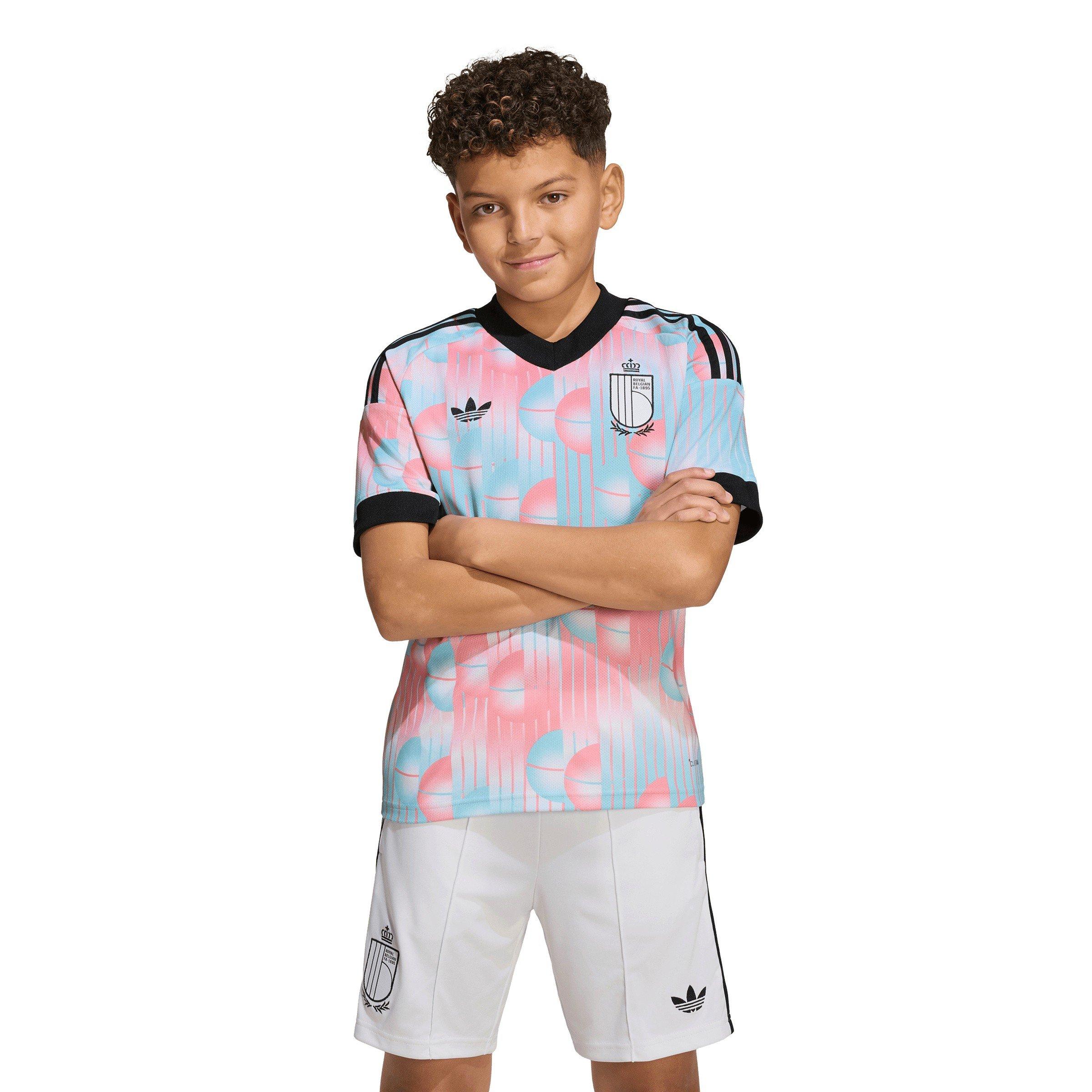 Blau/Schwarz - adidas - Belgium Away Shirt World Cup ™ 2026 Juniors - 3