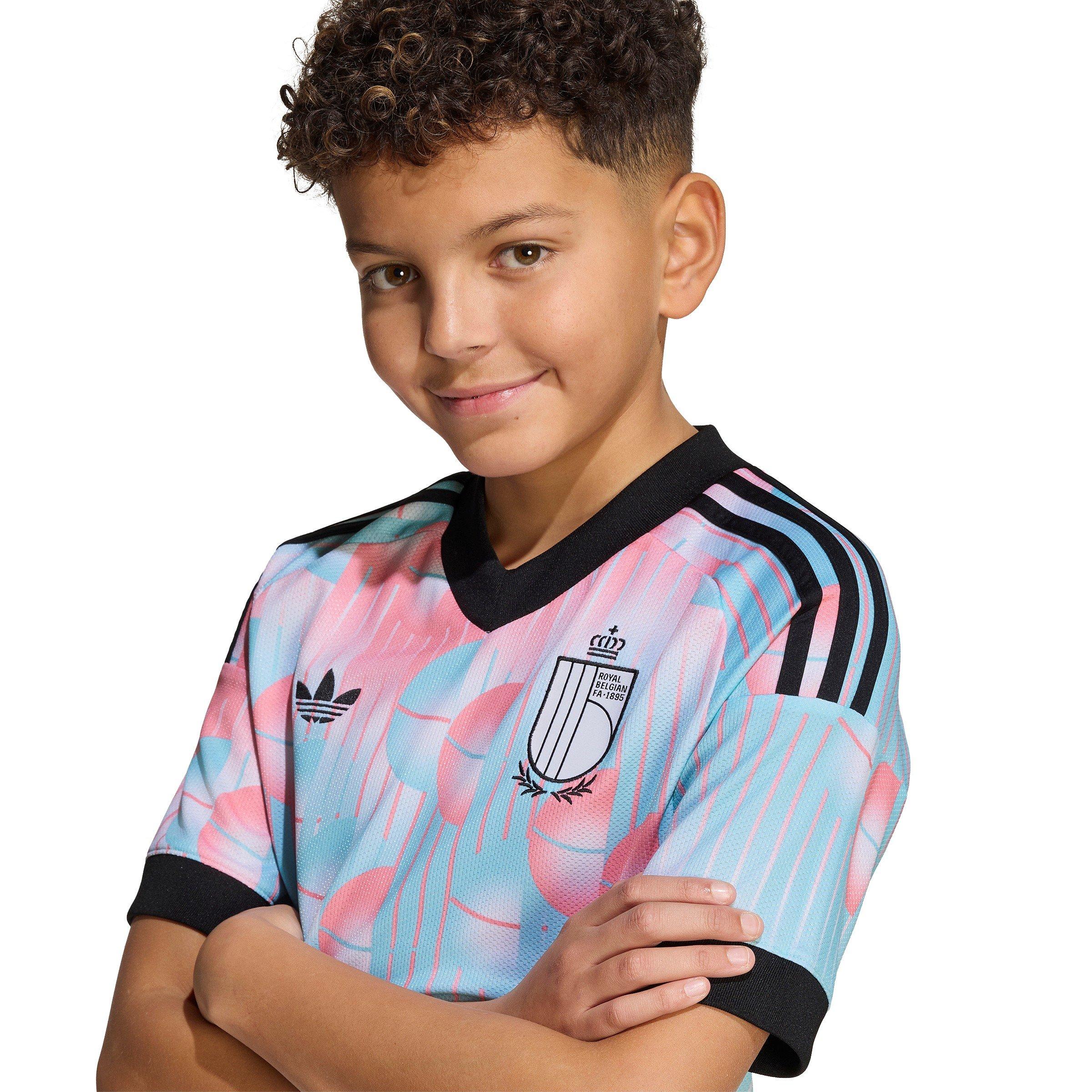 Blau/Schwarz - adidas - Belgium Away Shirt World Cup ™ 2026 Juniors - 5