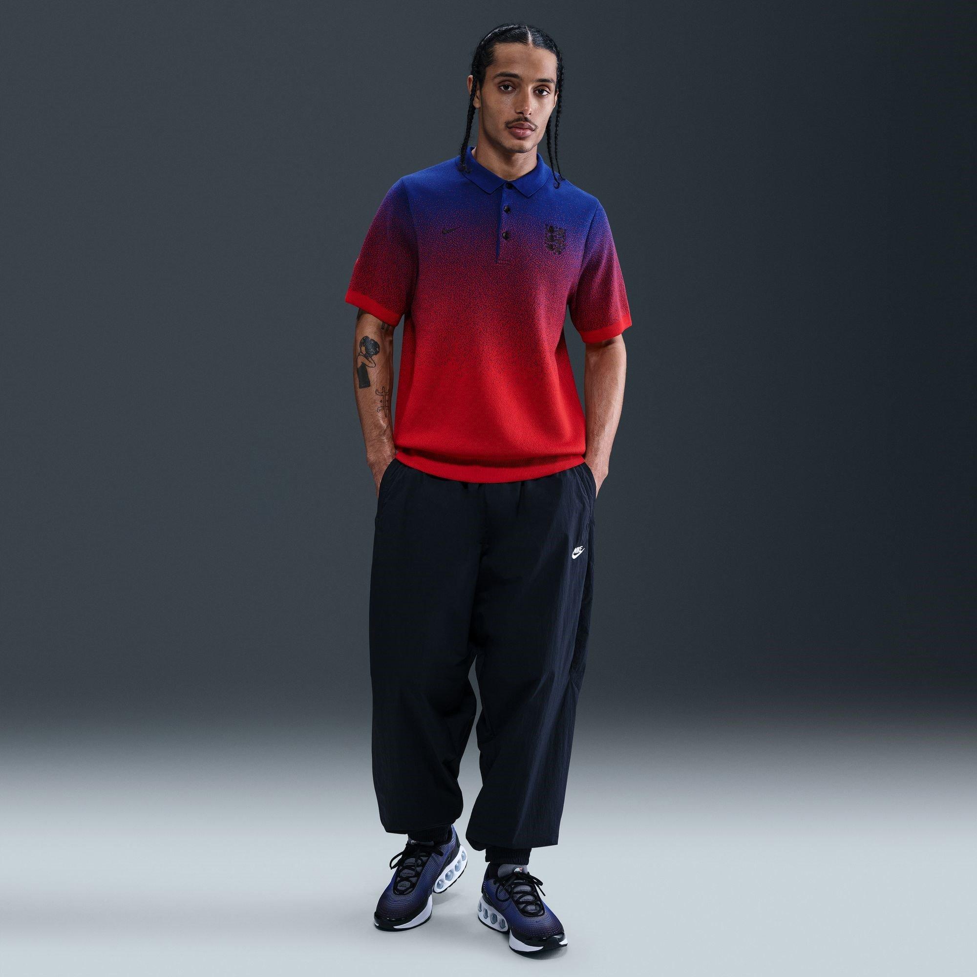 Blue/Red - Nike - England Polo Shirt 2025 Adults - 7