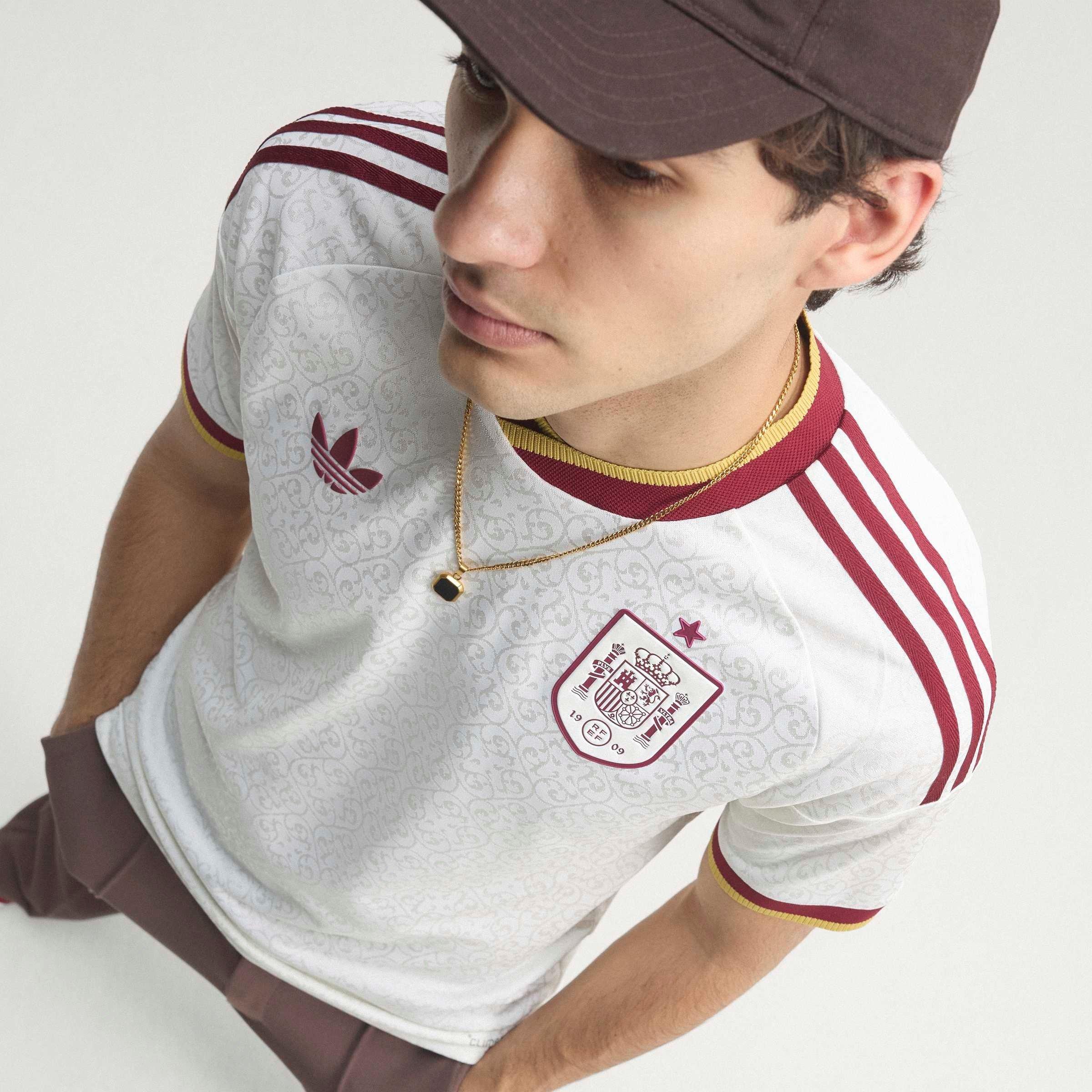 Hvid/Rød - adidas - Spain Authentic Away Shirt World Cup ™ 2026 Adults - 15