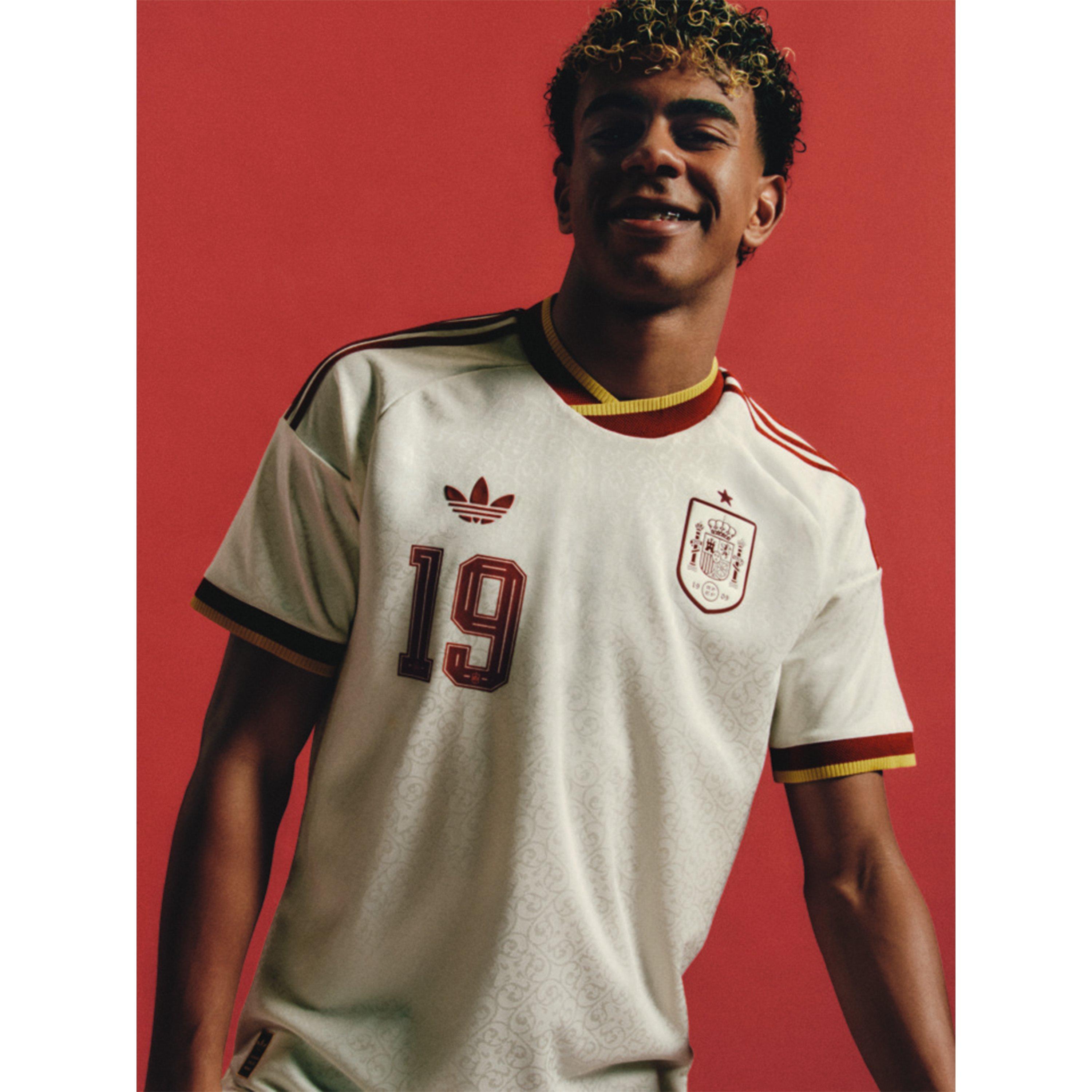 Hvid/Rød - adidas - Spain Authentic Away Shirt World Cup ™ 2026 Adults - 16