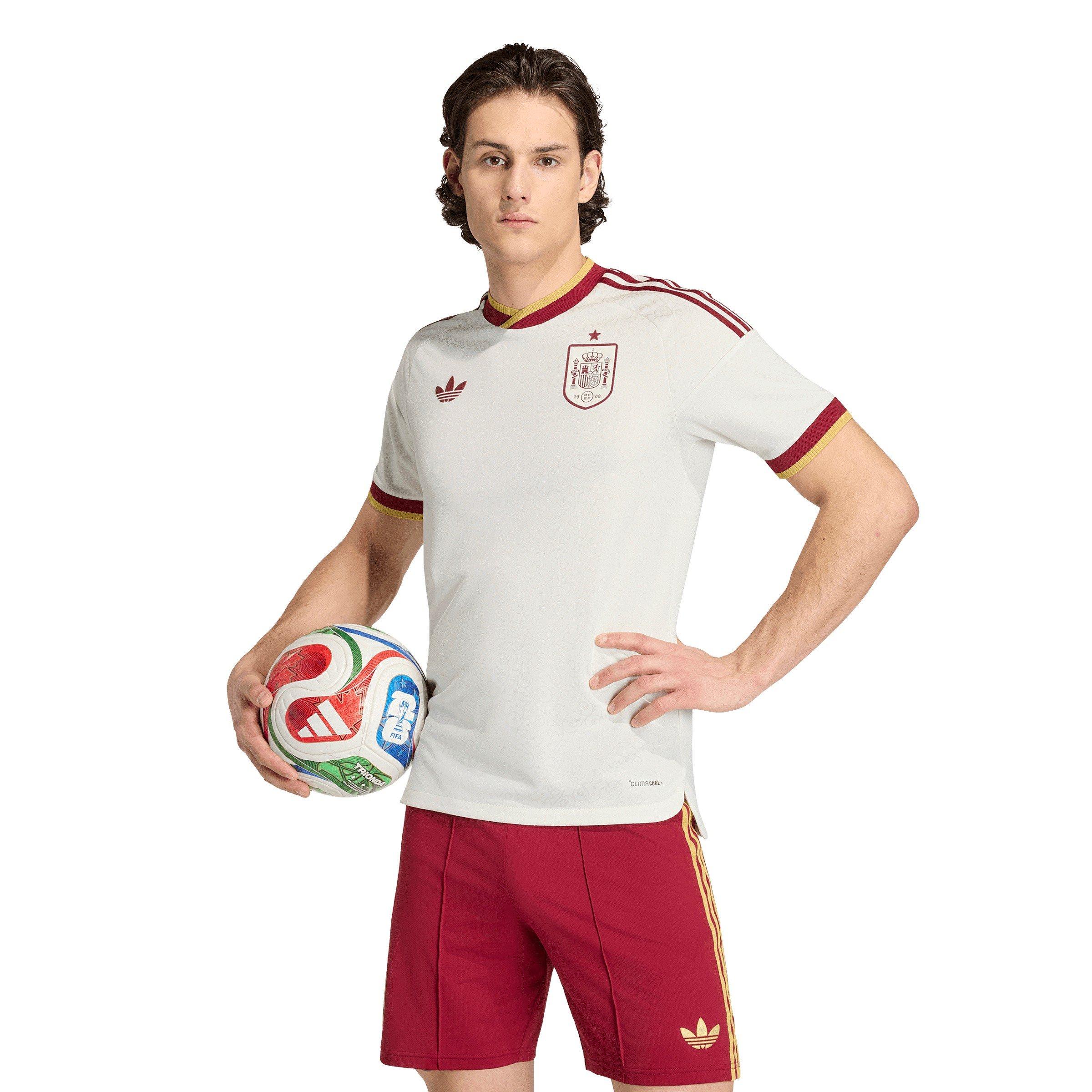 Hvid/Rød - adidas - Spain Authentic Away Shirt World Cup ™ 2026 Adults - 3