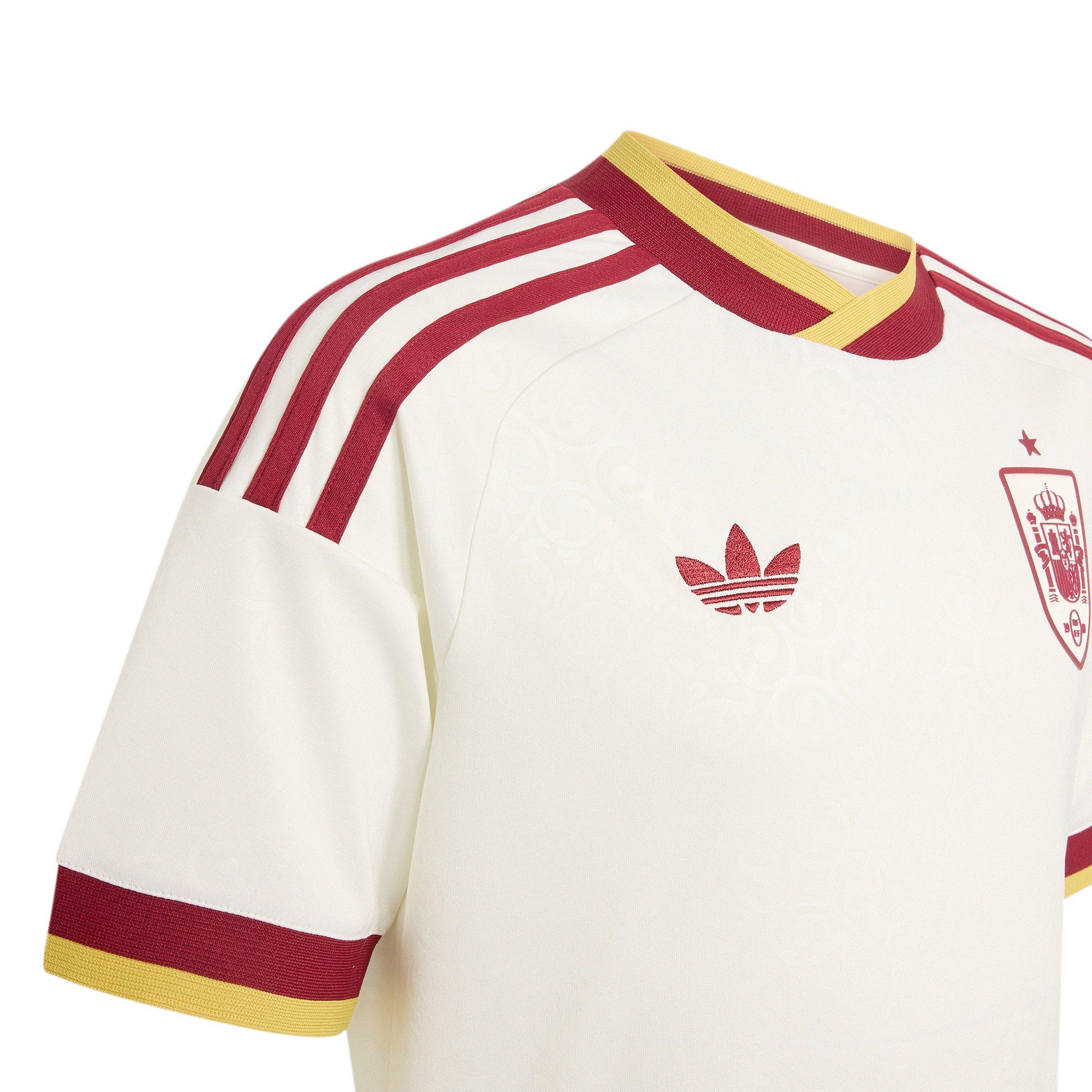 Bijelo/Crveno - adidas - Spain Away Shirt World Cup ™ 2026 Juniors - 3