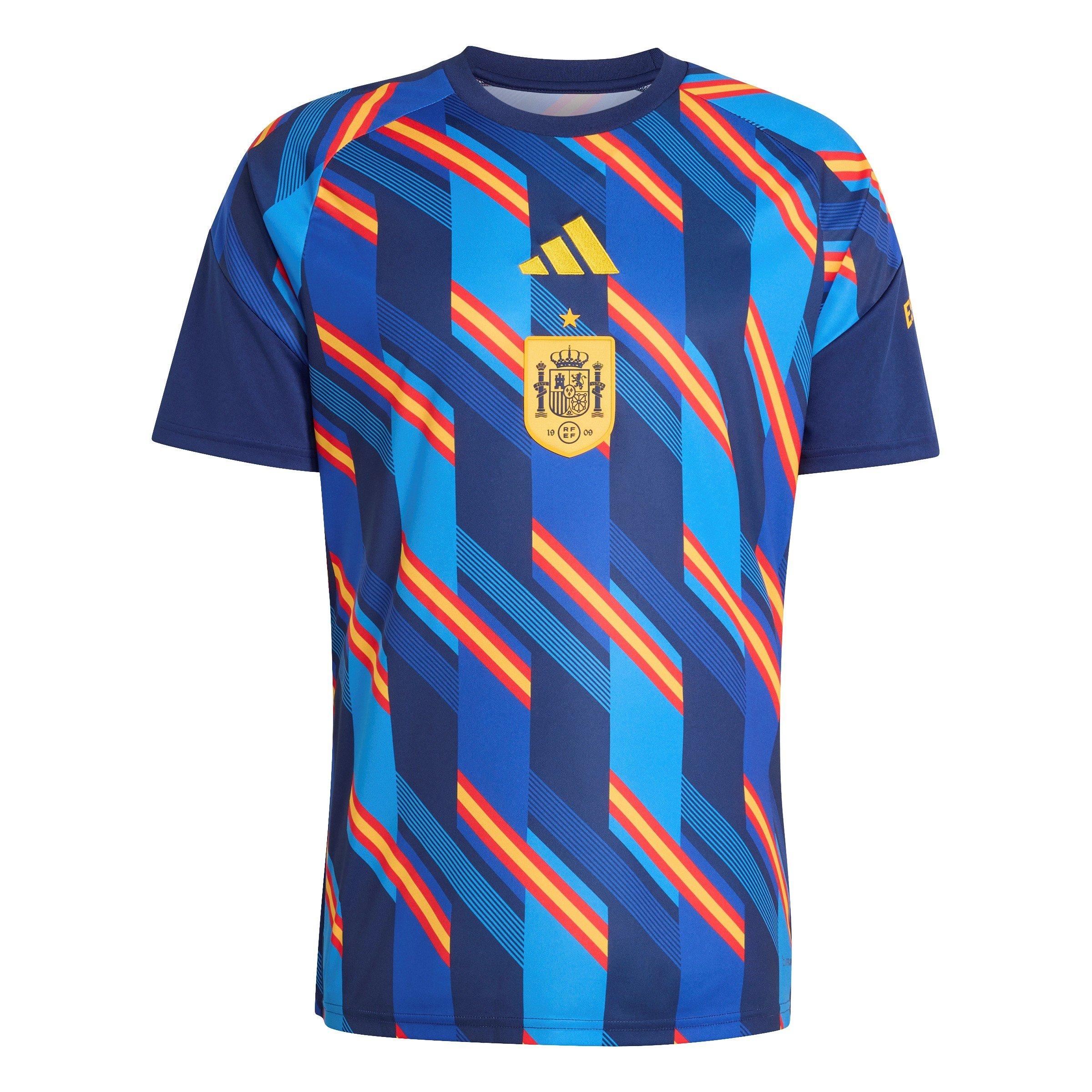 Blue/Red - adidas - Men's Spain Short-Sleeve T-Shirt - 1