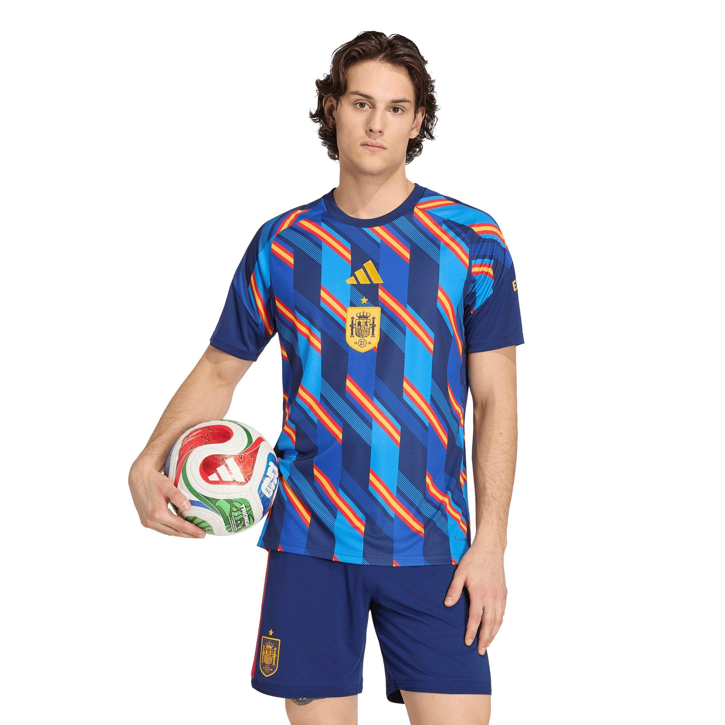 Blue/Red - adidas - Men's Spain Short-Sleeve T-Shirt - 3