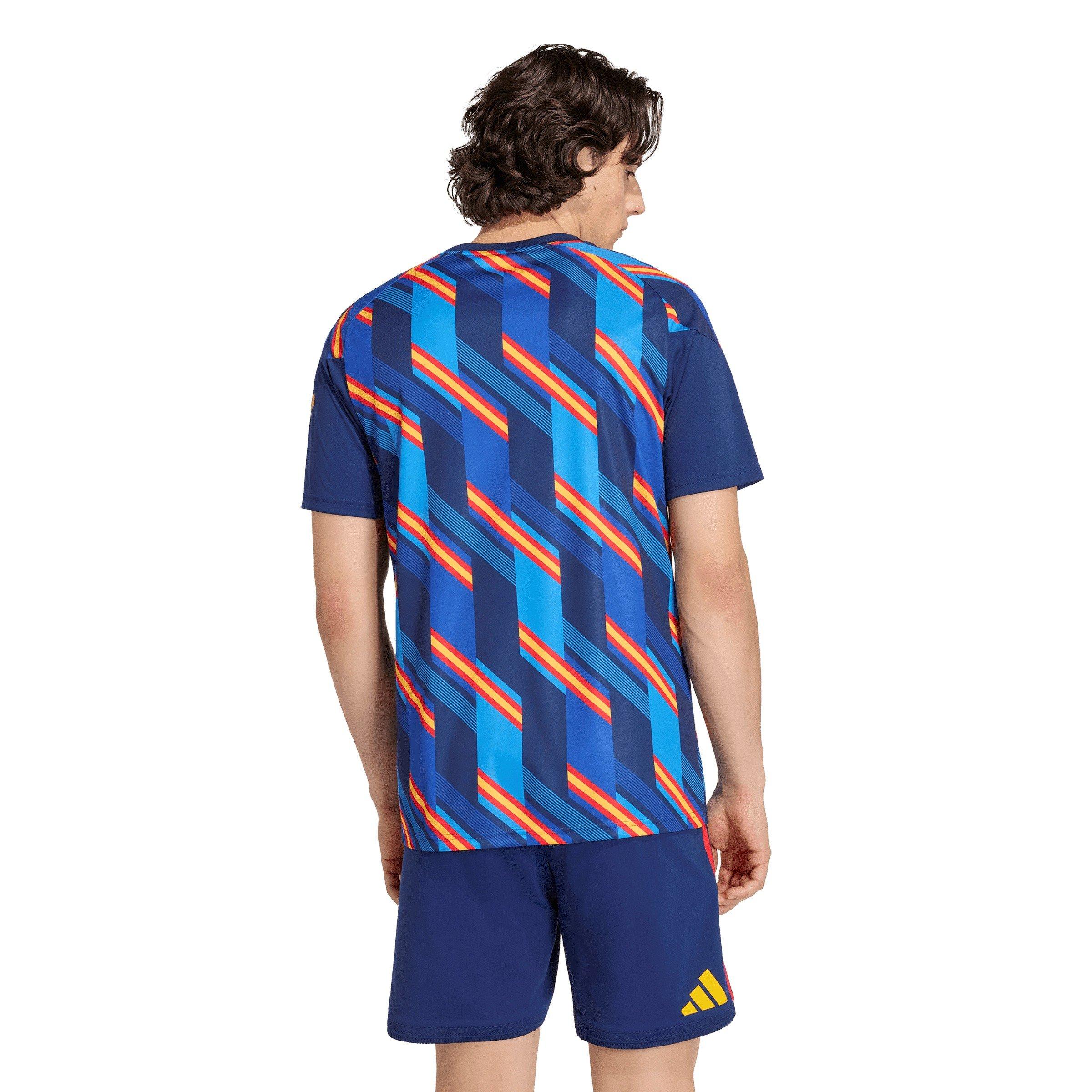 Blue/Red - adidas - Men's Spain Short-Sleeve T-Shirt - 4
