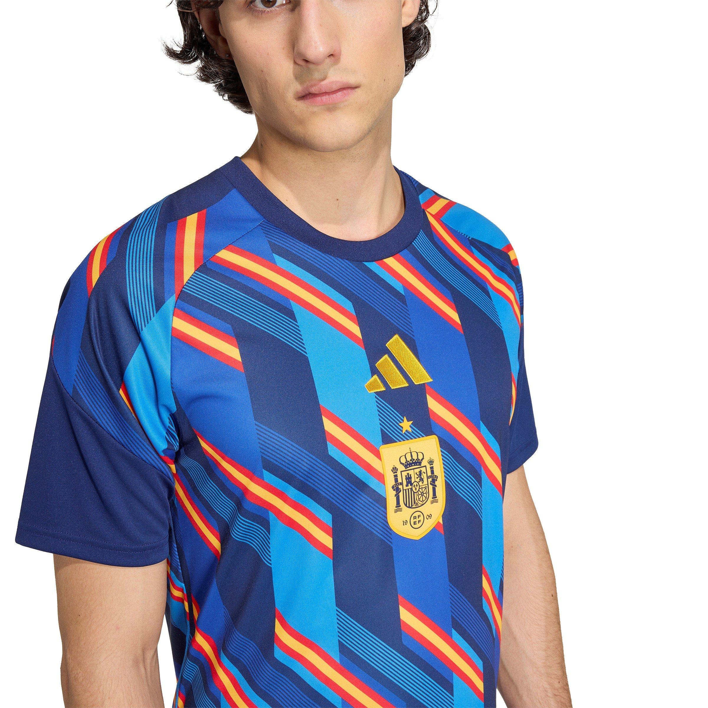 Blue/Red - adidas - Men's Spain Short-Sleeve T-Shirt - 5