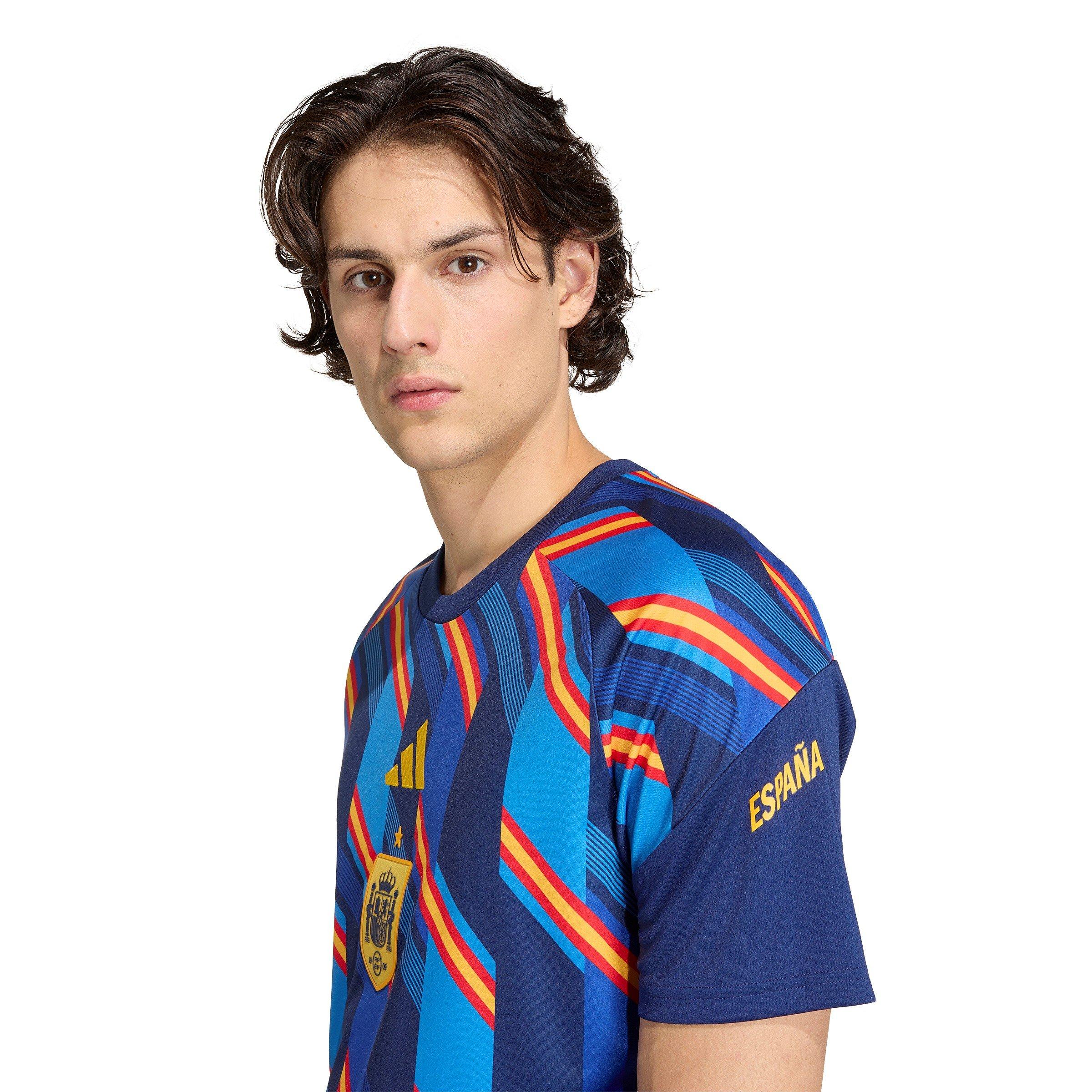 Blue/Red - adidas - Men's Spain Short-Sleeve T-Shirt - 6