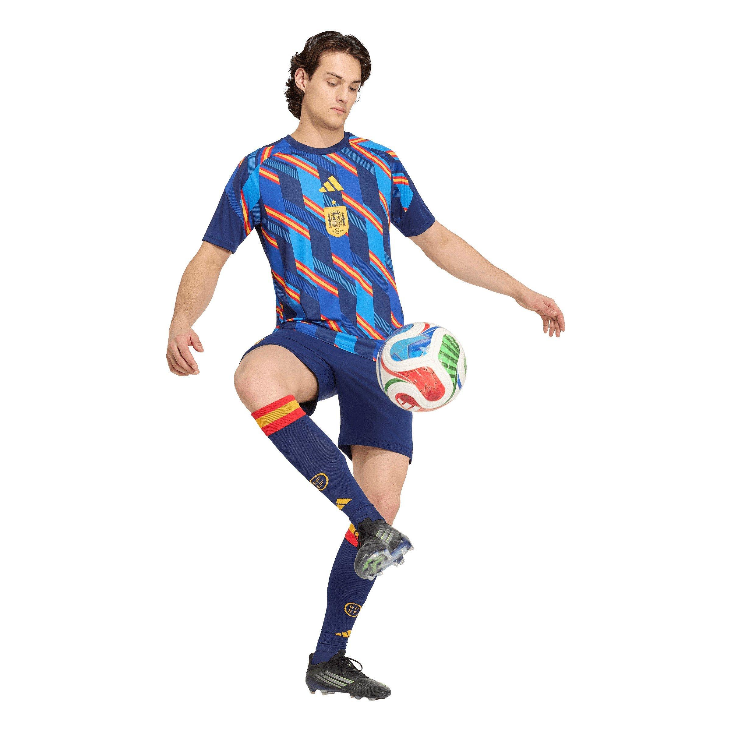 Blue/Red - adidas - Men's Spain Short-Sleeve T-Shirt - 7