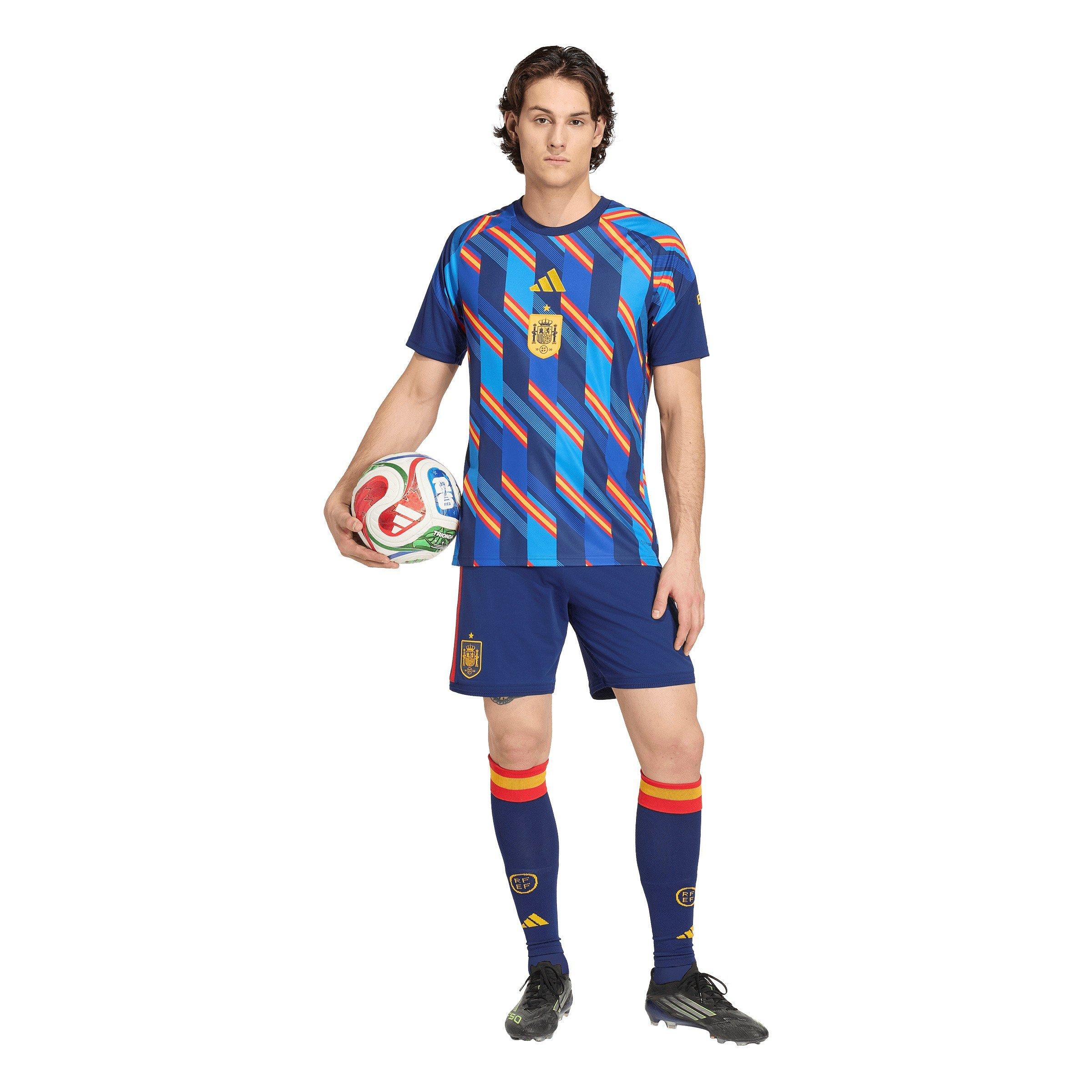 Blue/Red - adidas - Men's Spain Short-Sleeve T-Shirt - 8