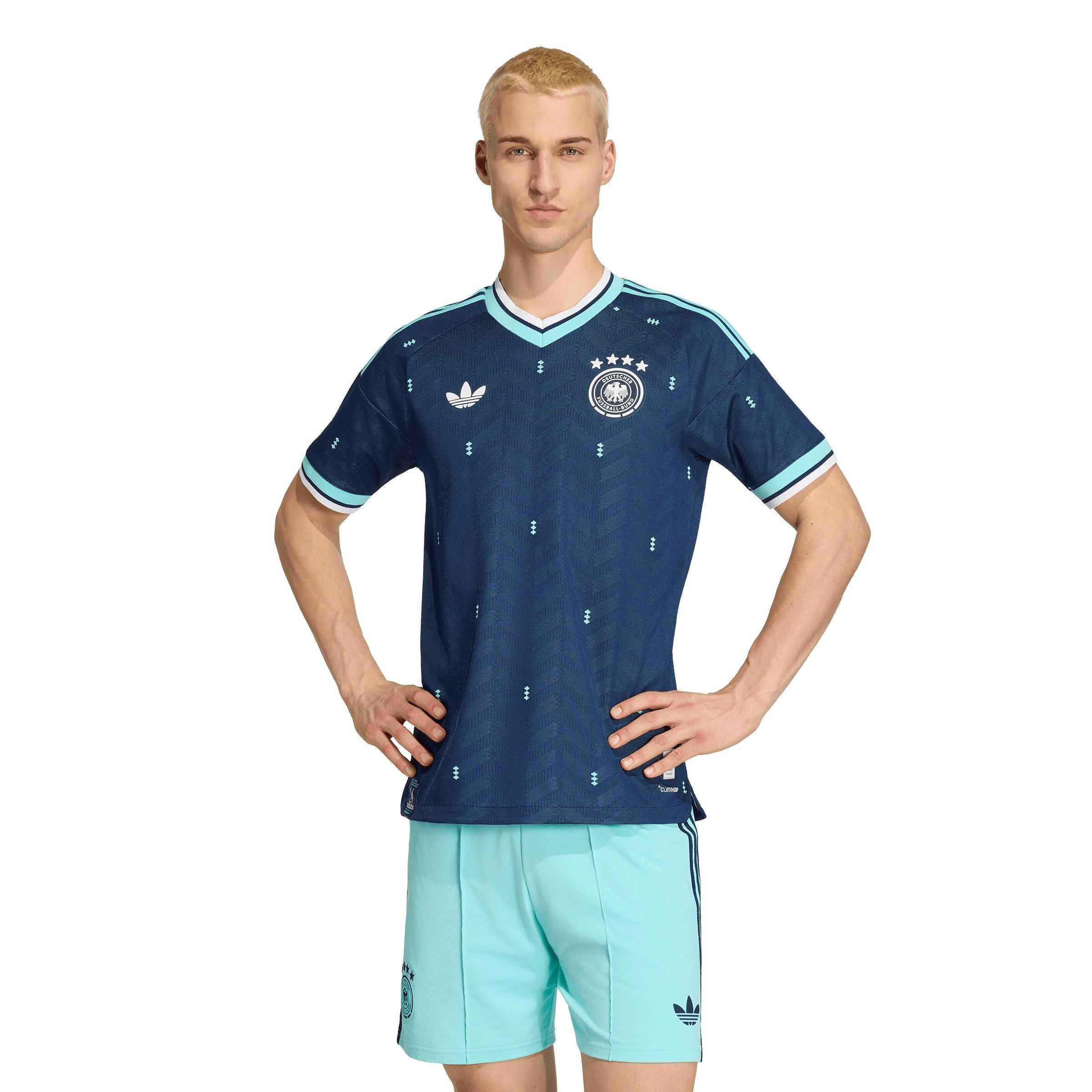 Marineblå/sort - adidas - Germany Authentic Away Shirt World Cup ™ 2026 Adults - 3