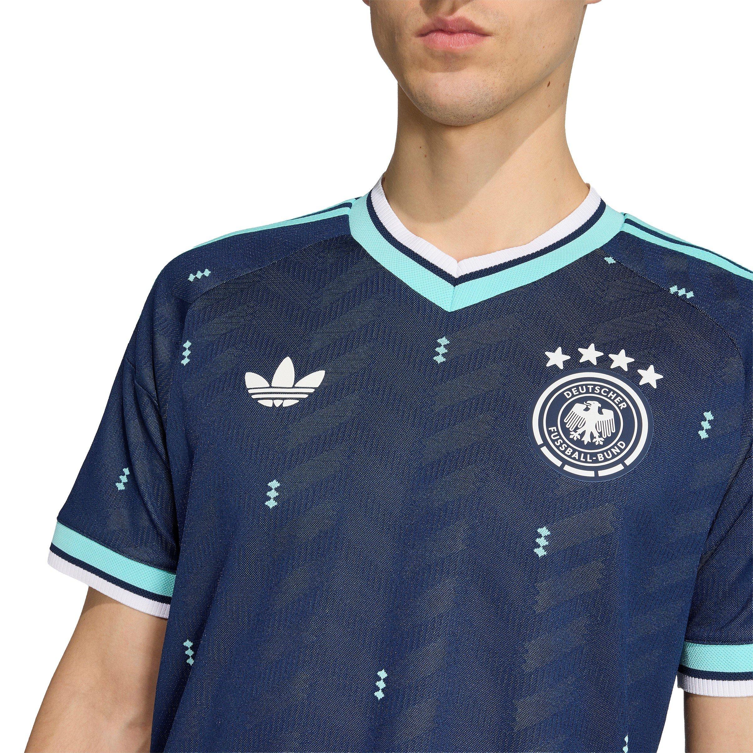 Marineblå/sort - adidas - Germany Authentic Away Shirt World Cup ™ 2026 Adults - 6