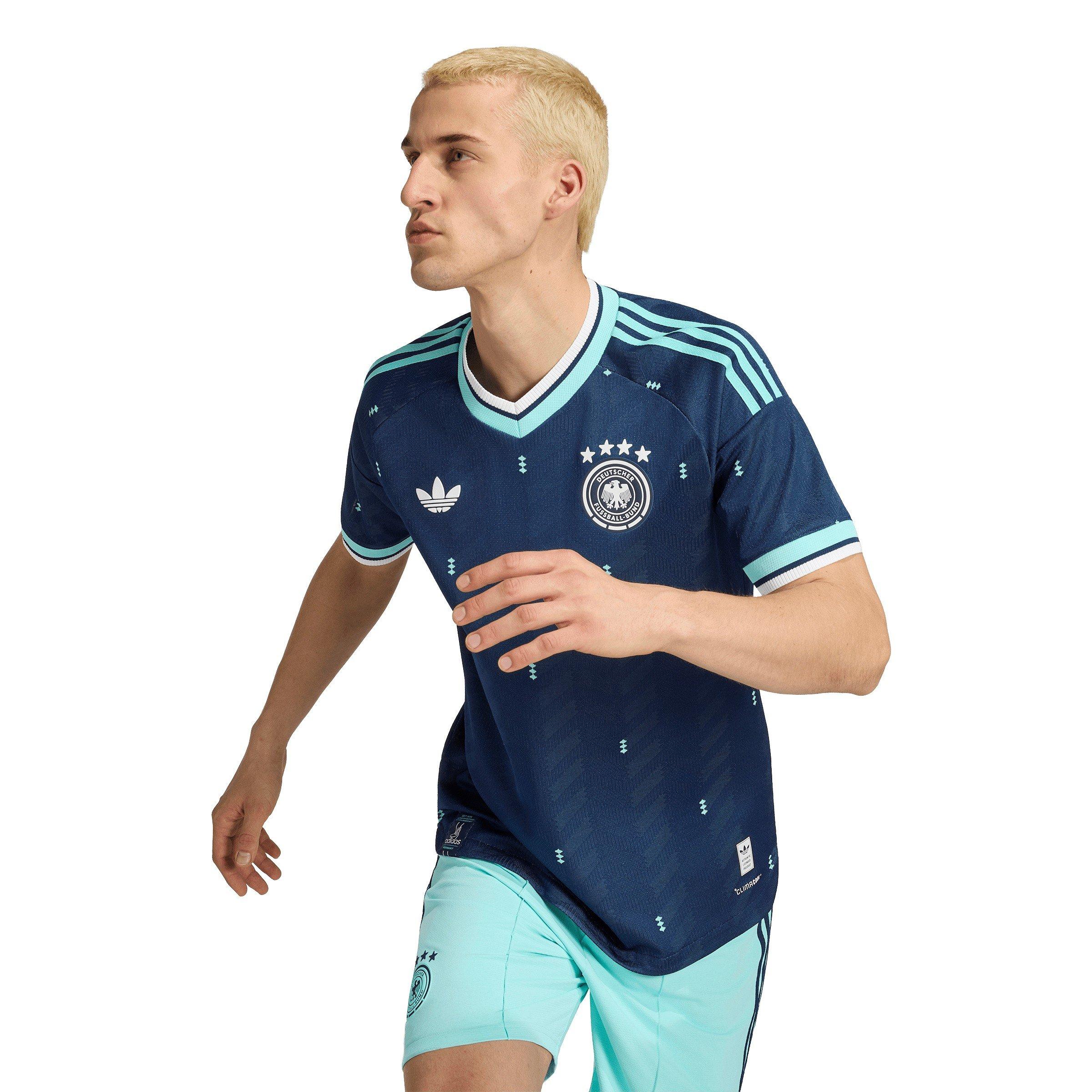 Marineblå/sort - adidas - Germany Authentic Away Shirt World Cup ™ 2026 Adults - 9