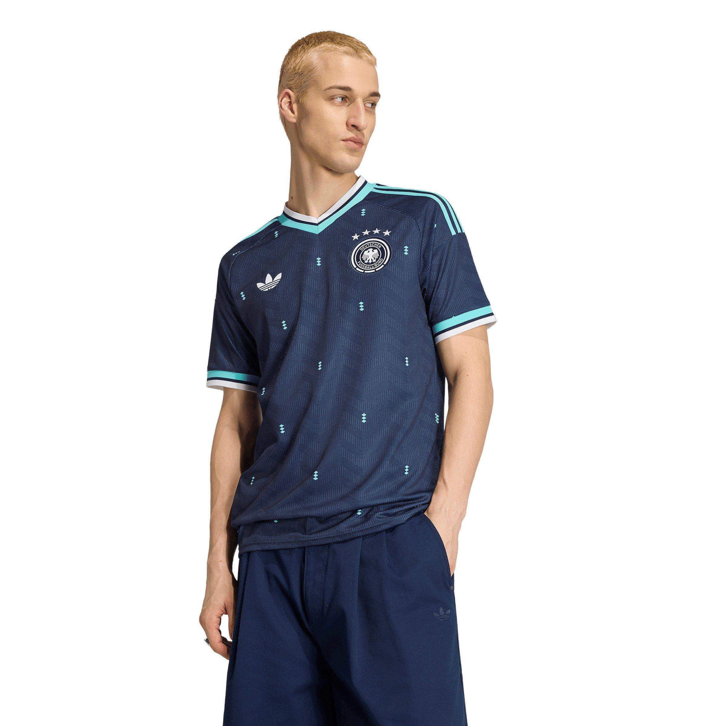 Marineblå/sort - adidas - Germany Away Shirt World Cup ™ 2026 Mens - 3