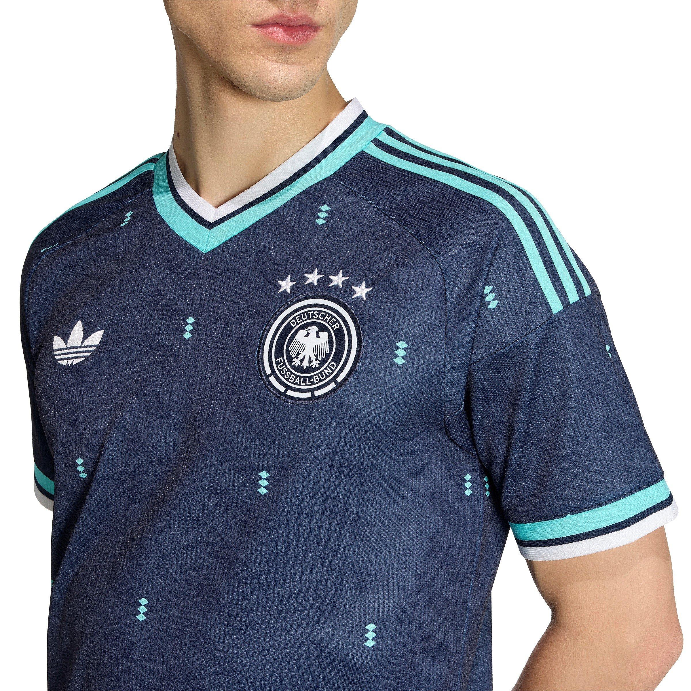 Marineblå/sort - adidas - Germany Away Shirt World Cup ™ 2026 Mens - 5