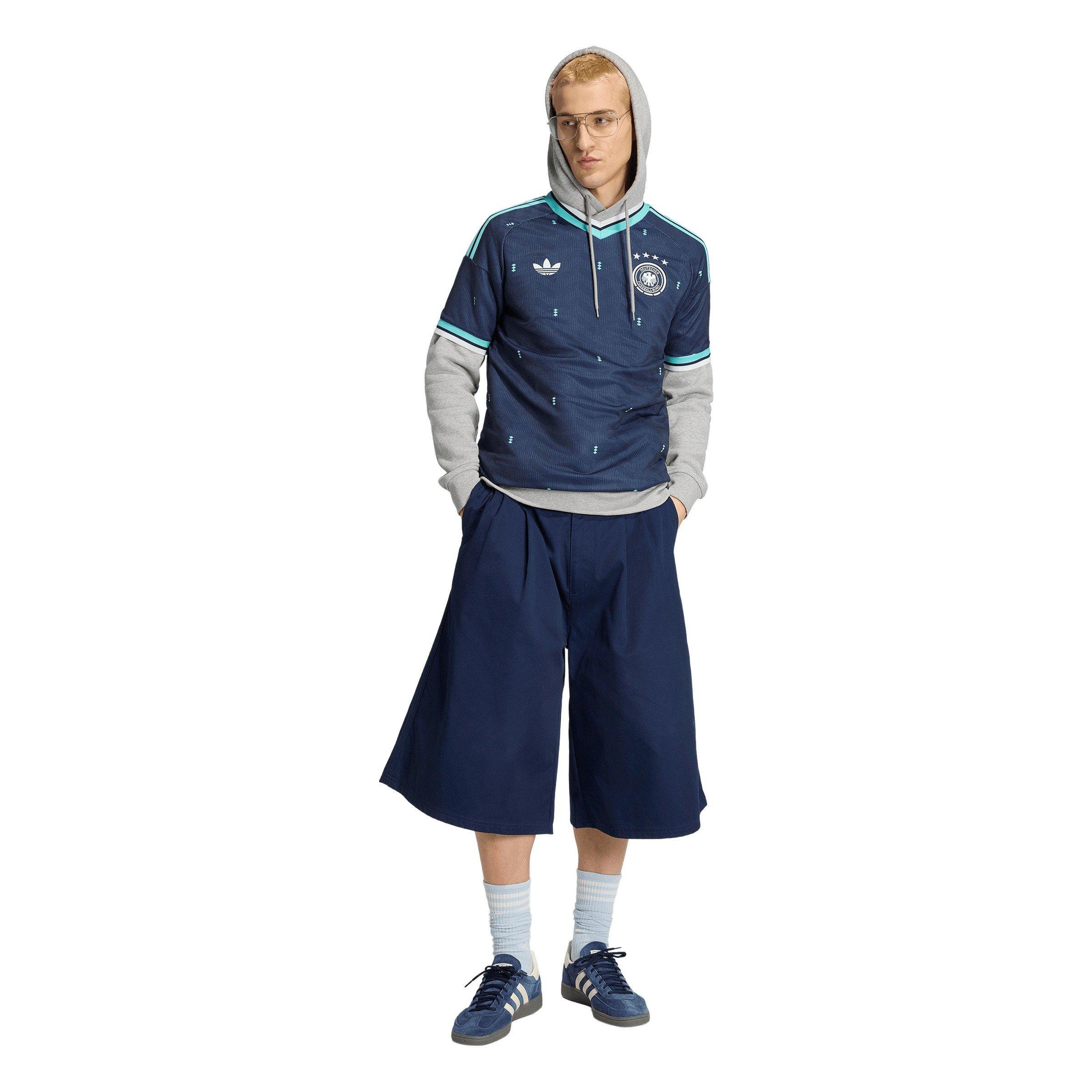 Marineblå/sort - adidas - Germany Away Shirt World Cup ™ 2026 Mens - 7