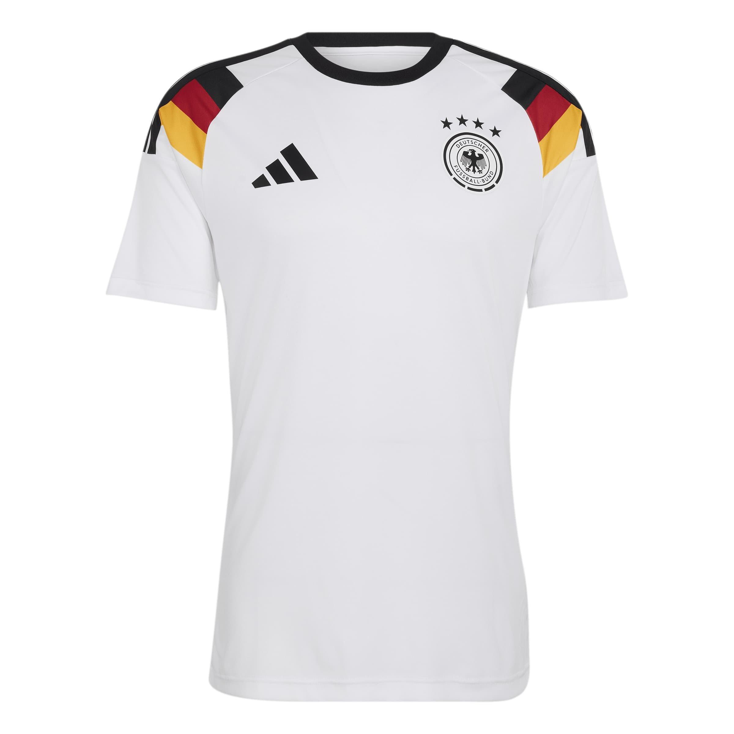 Adidas Men's Germany Fan Jersey Adults - White/Black - M