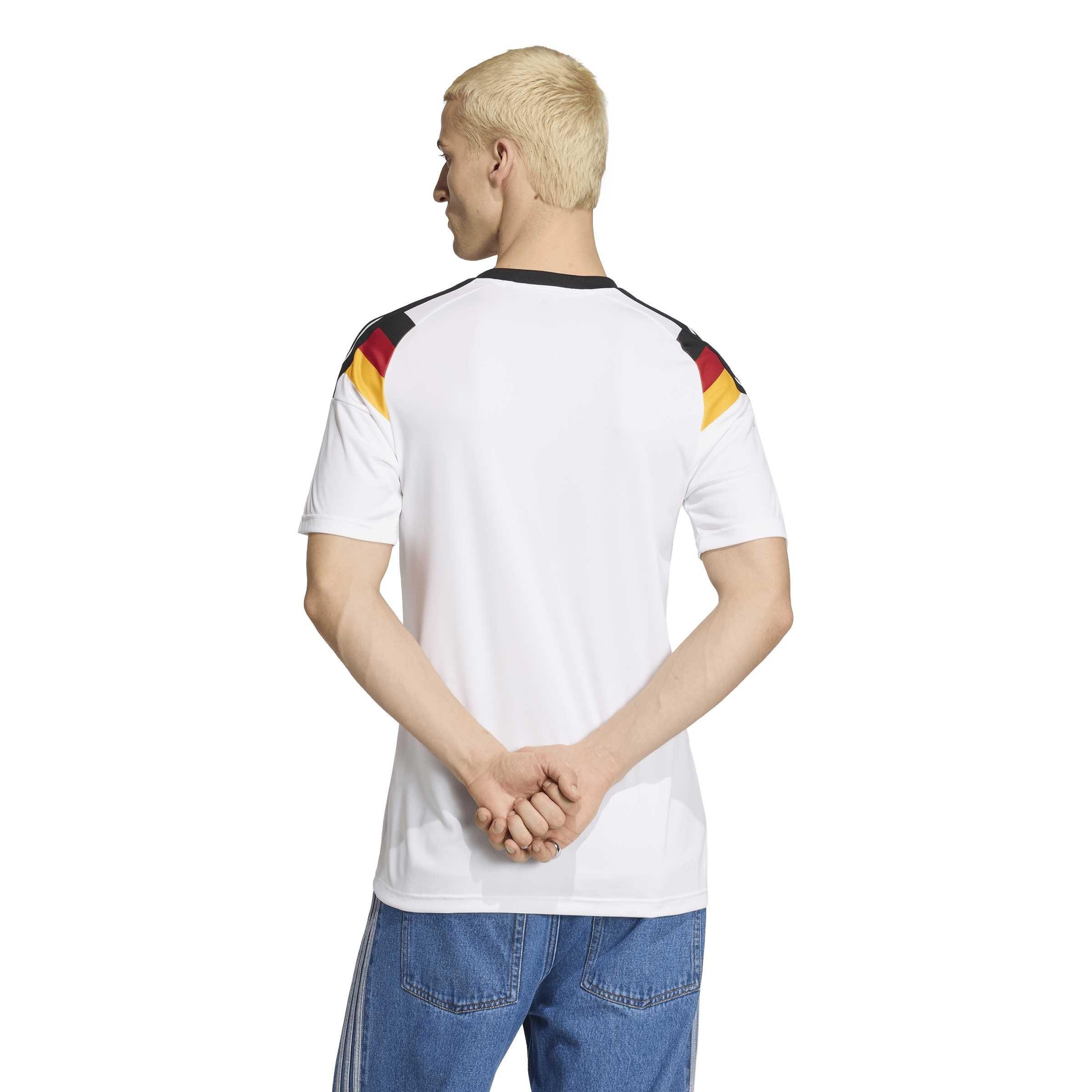 Weiß/Schwarz - adidas - Germany Fan Jersey Adults - 4