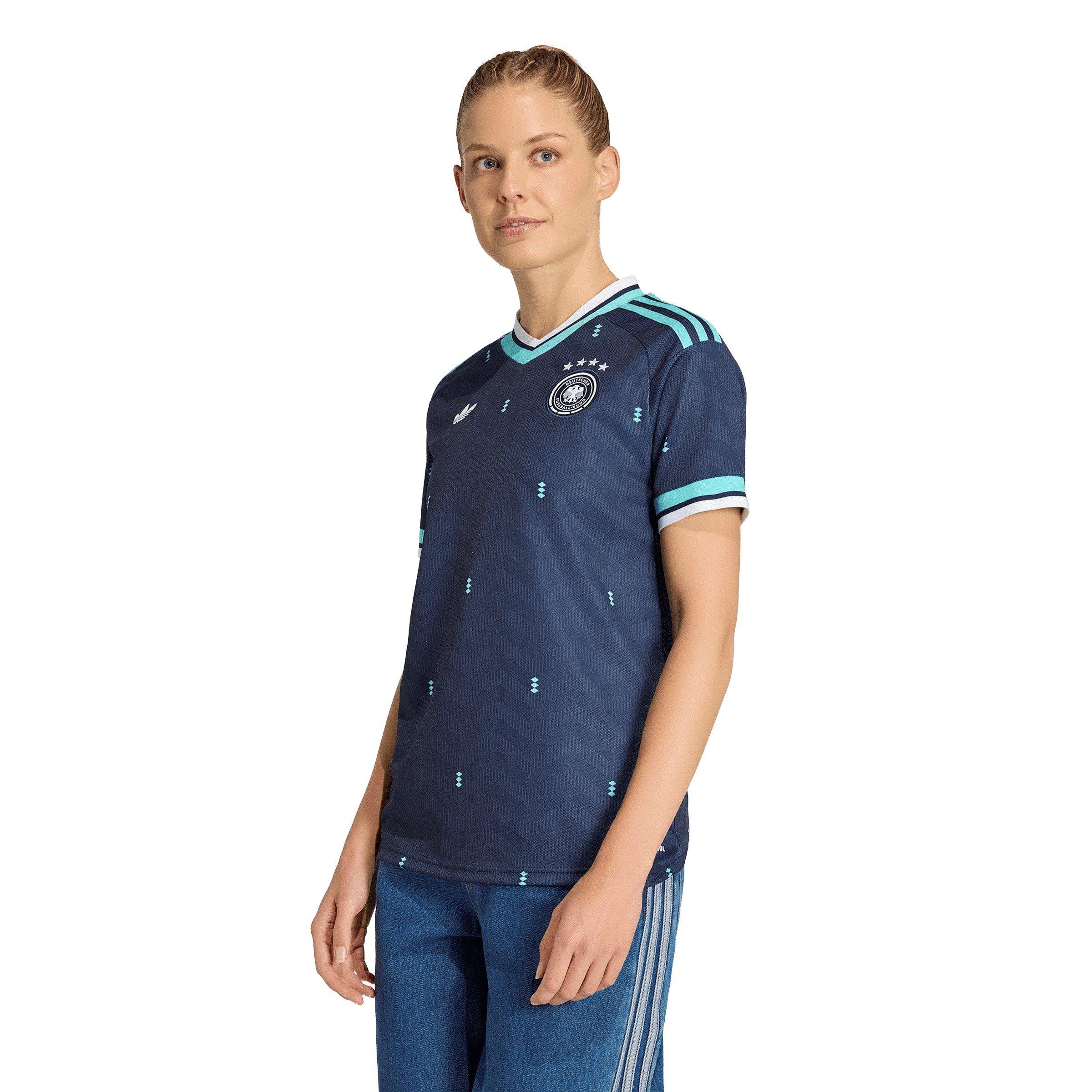 Marineblau/Schwarz - adidas - Germany Away Shirt World Cup ™ 2026 Womens - 3