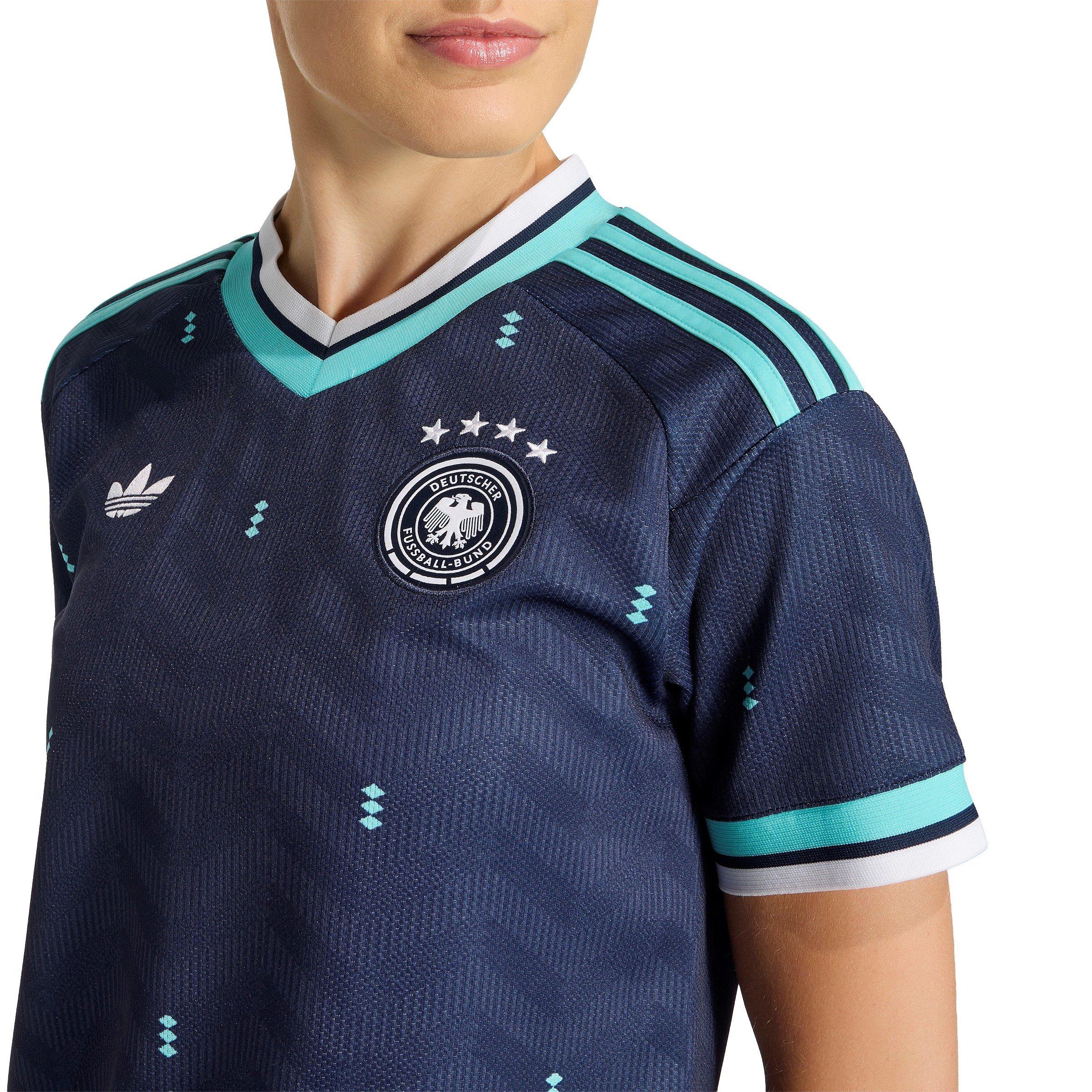 Marineblau/Schwarz - adidas - Germany Away Shirt World Cup ™ 2026 Womens - 5