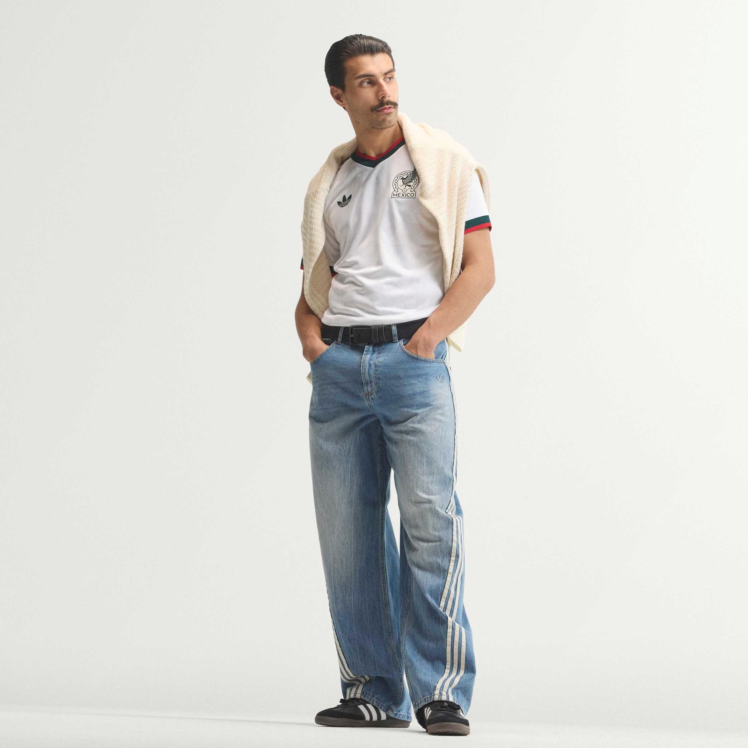 Hvid/Grøn - adidas - Mexico Authentic Away Shirt World Cup ™ 2026 Adults - 15