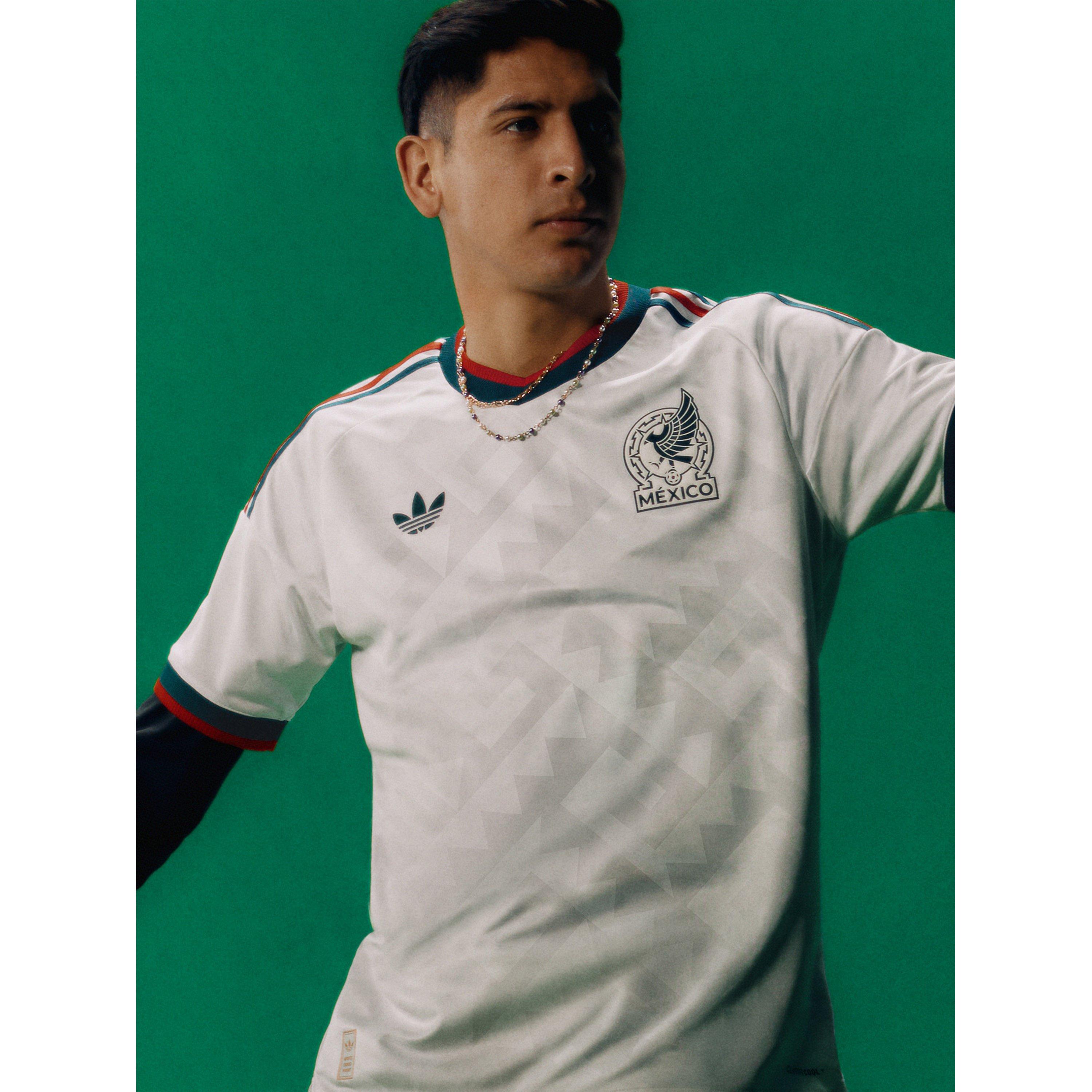 Hvid/Grøn - adidas - Mexico Authentic Away Shirt World Cup ™ 2026 Adults - 16