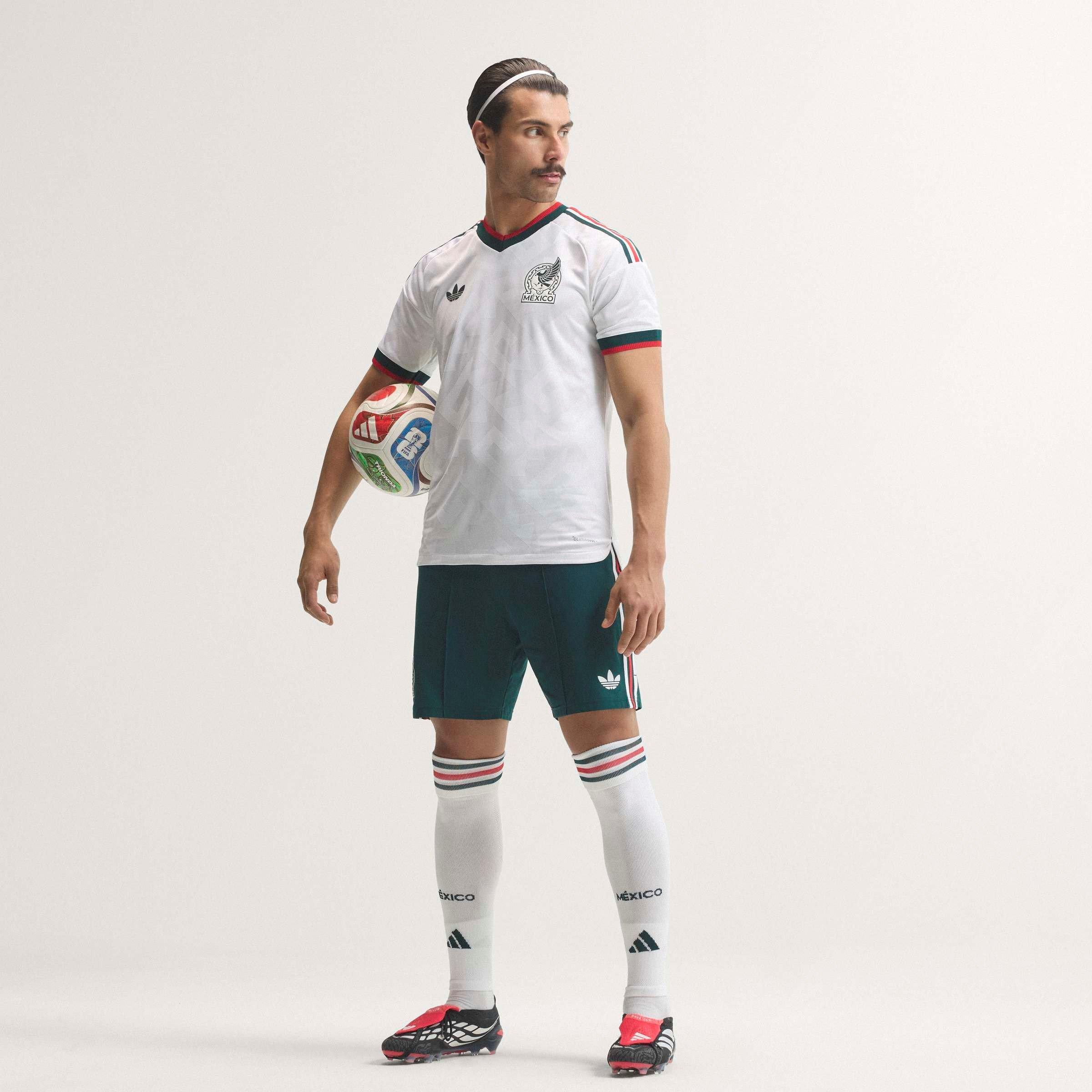 Hvid/Grøn - adidas - Mexico Authentic Away Shirt World Cup ™ 2026 Adults - 8