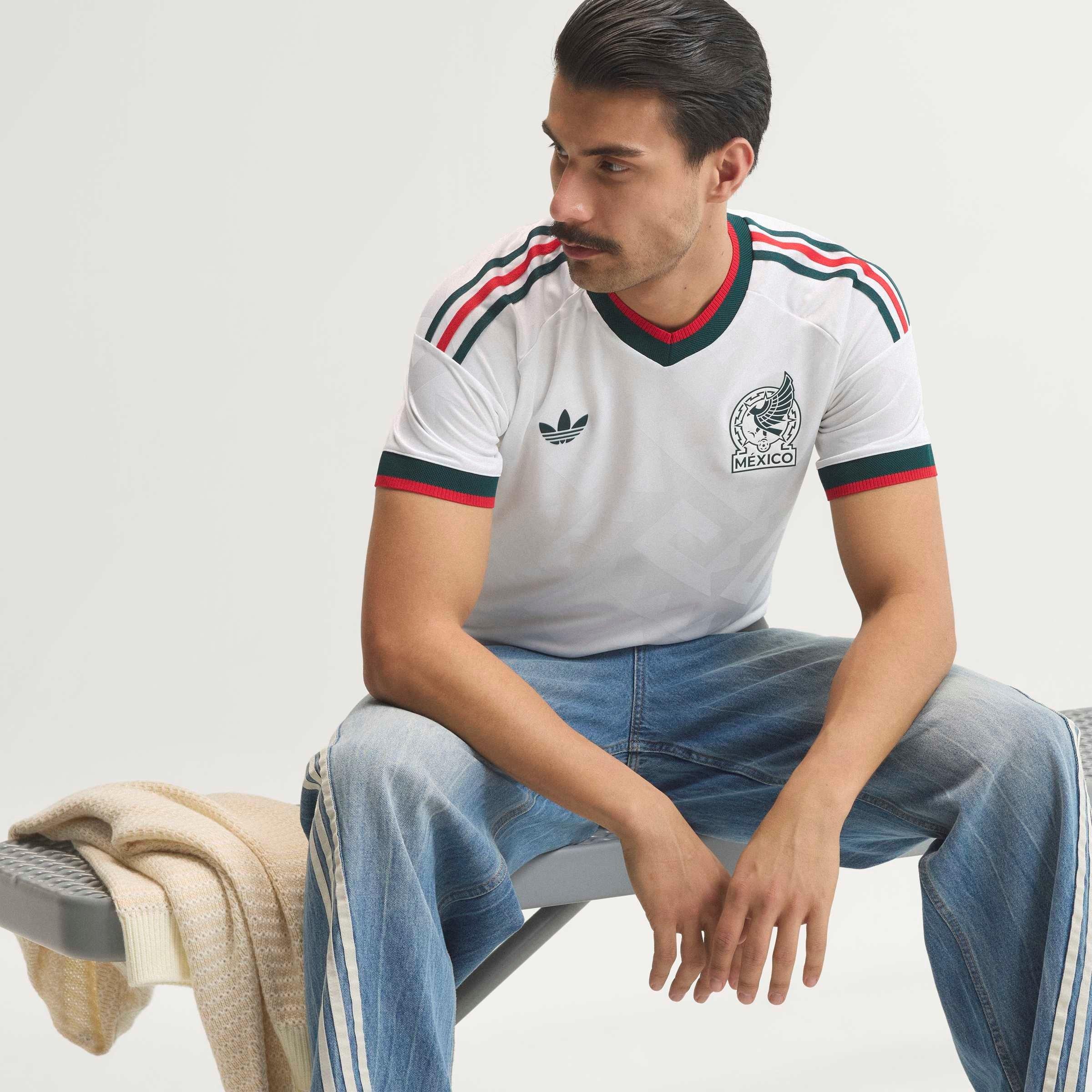 Hvid/Grøn - adidas - Mexico Authentic Away Shirt World Cup ™ 2026 Adults - 9