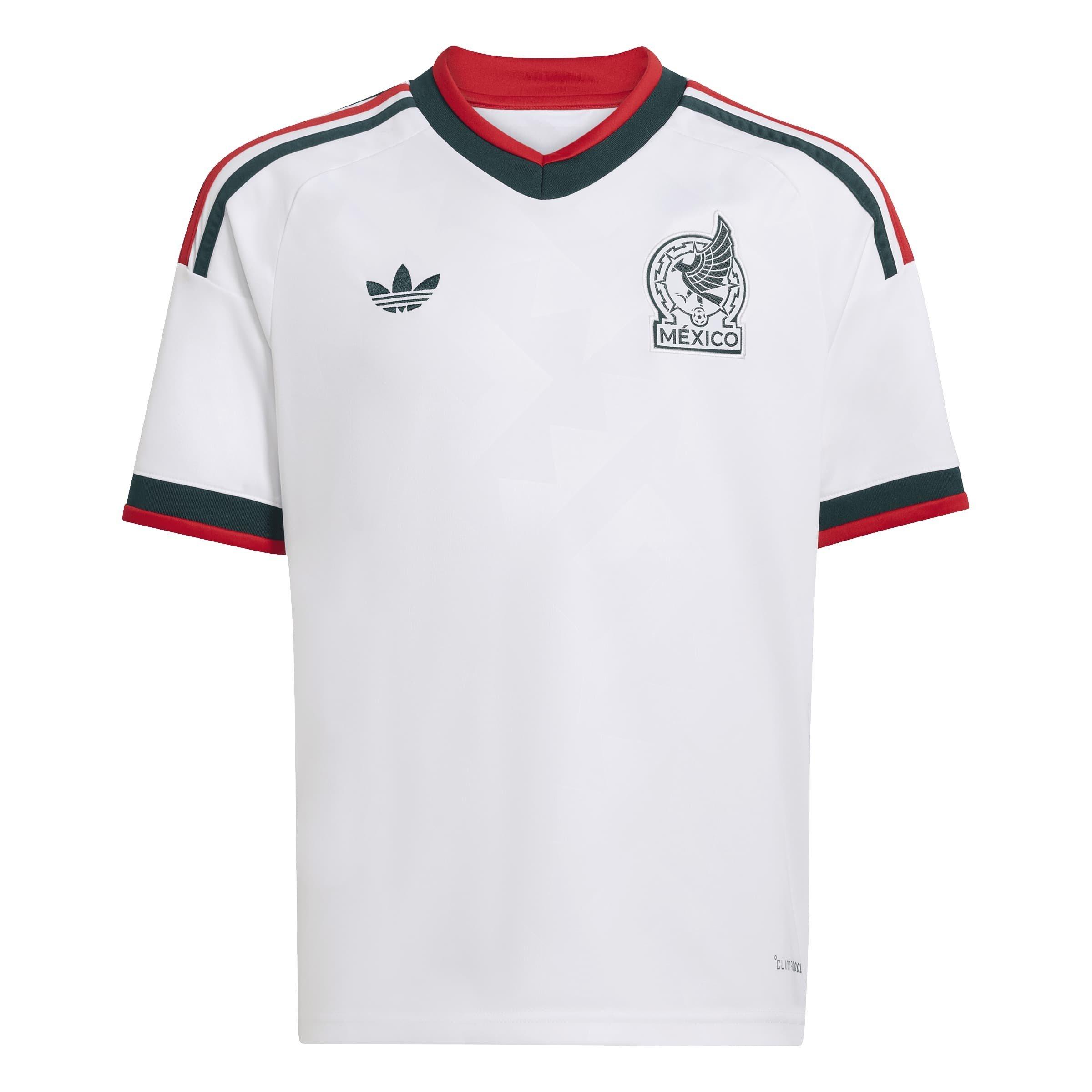 Weiß/Grün - adidas - Mexico Away Shirt World Cup ™ 2026 Junior - 1