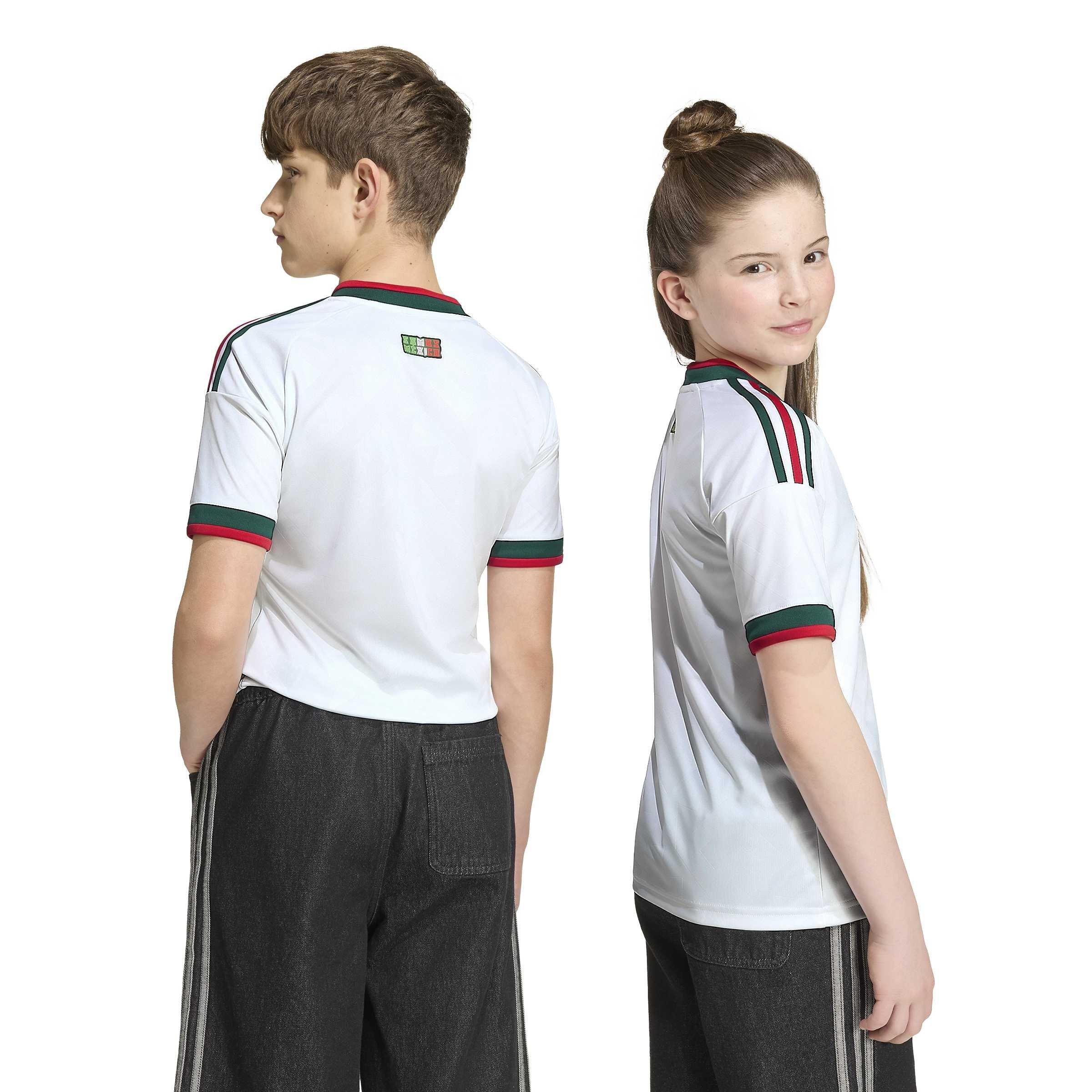 Weiß/Grün - adidas - Mexico Away Shirt World Cup ™ 2026 Junior - 4