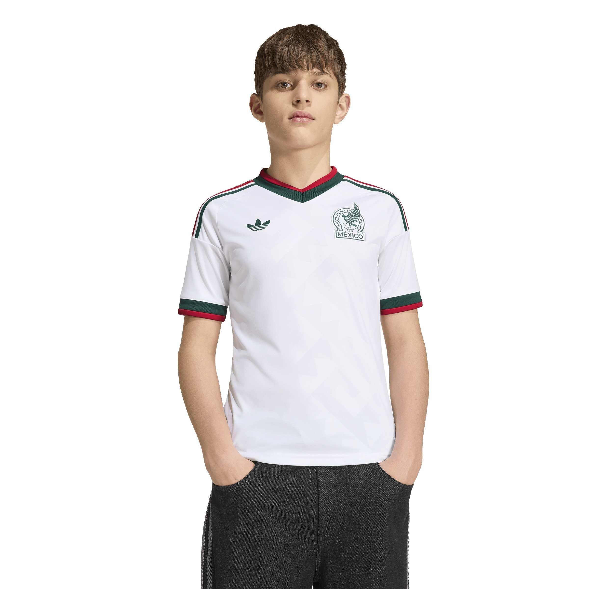 Weiß/Grün - adidas - Mexico Away Shirt World Cup ™ 2026 Junior - 5