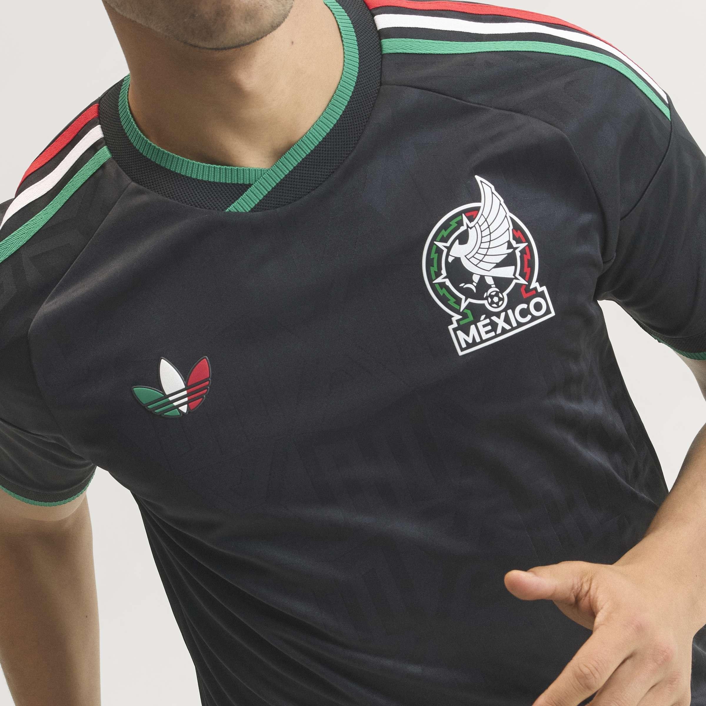 Black/Black - adidas - Mens Mexico Authentic Third Shirt World Cup ™ 2026 - 11