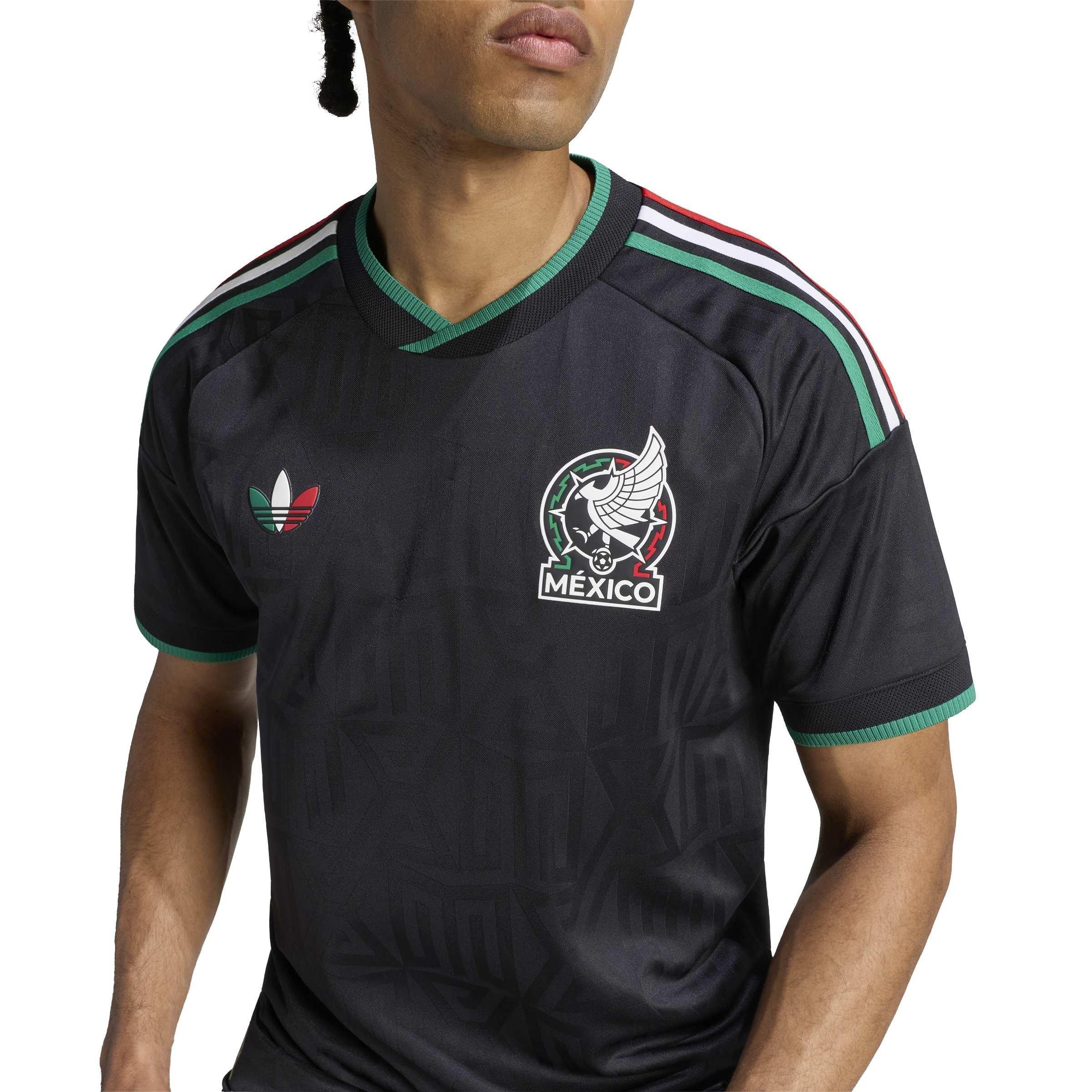 Black/Black - adidas - Mens Mexico Authentic Third Shirt World Cup ™ 2026 - 3