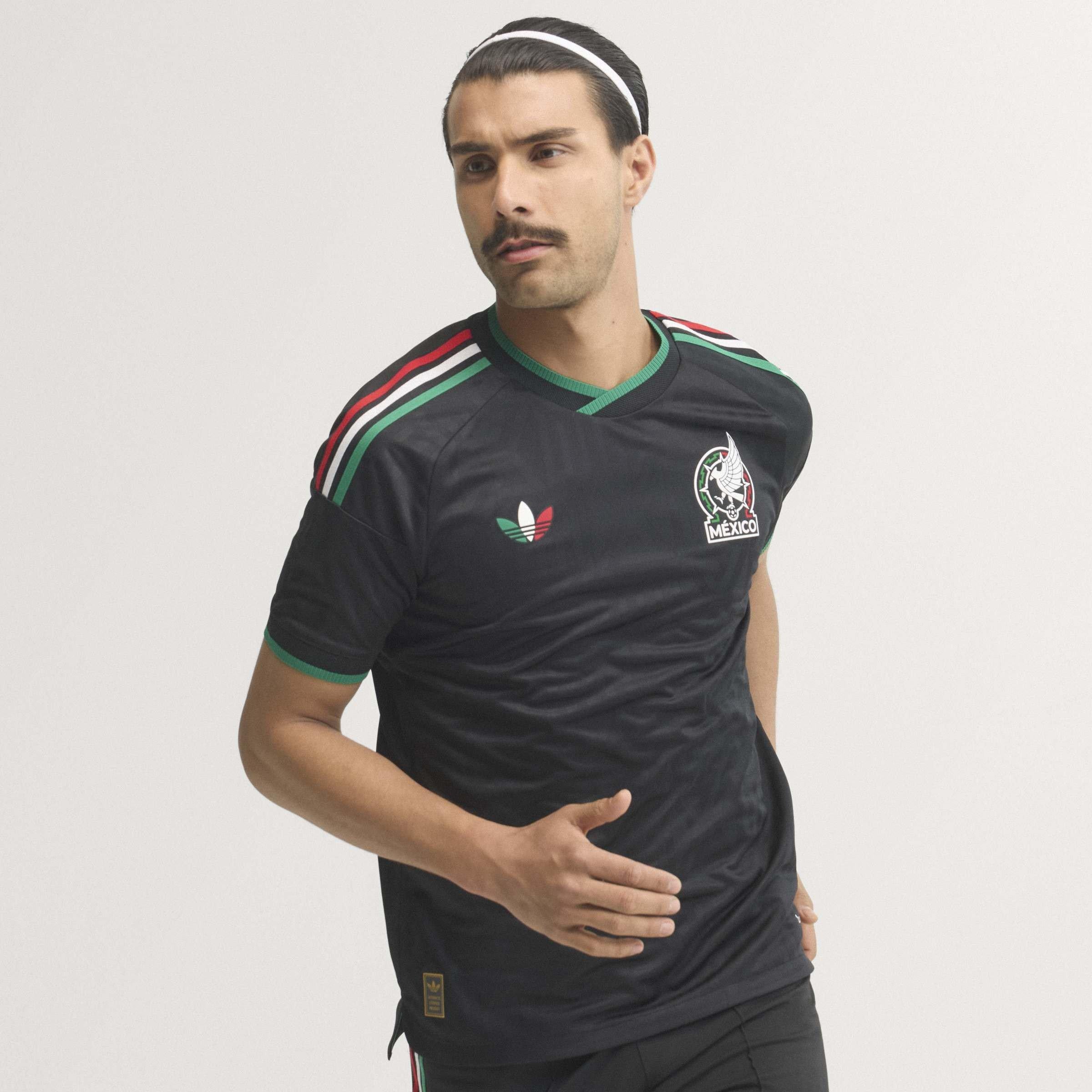 Black/Black - adidas - Mens Mexico Authentic Third Shirt World Cup ™ 2026 - 6