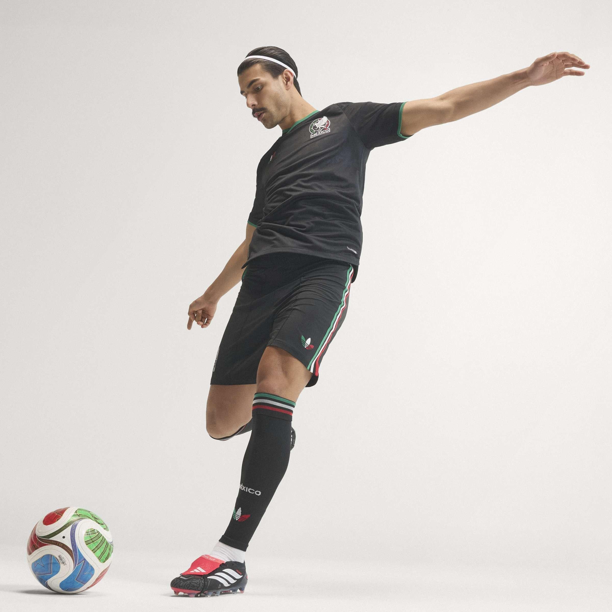 Black/Black - adidas - Mens Mexico Authentic Third Shirt World Cup ™ 2026 - 7