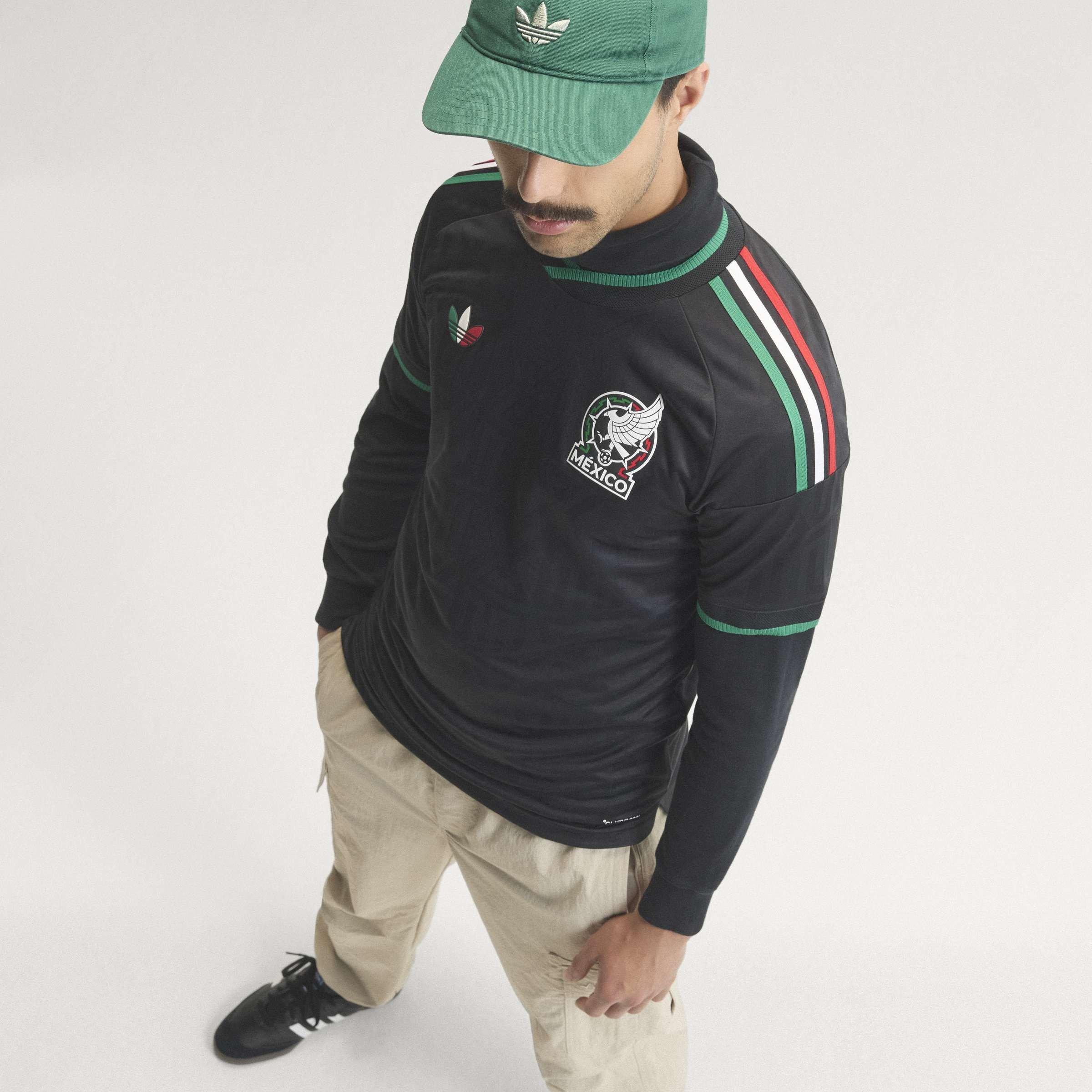 Black/Black - adidas - Mens Mexico Authentic Third Shirt World Cup ™ 2026 - 8