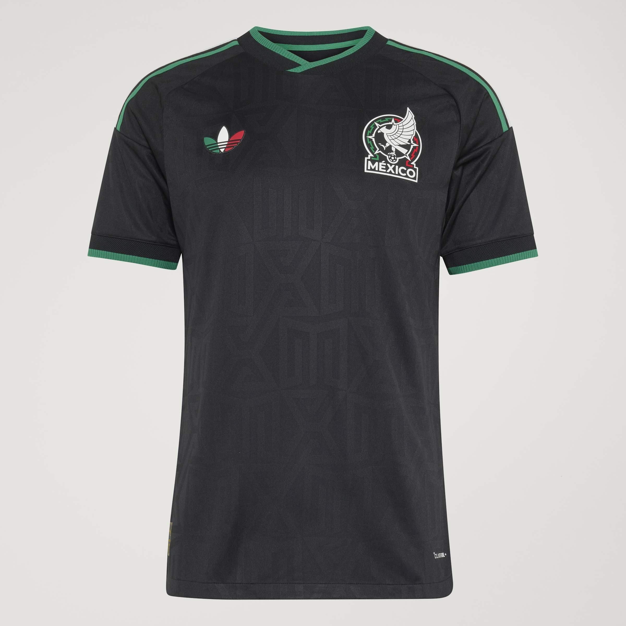 Black/Black - adidas - Mens Mexico Authentic Third Shirt World Cup ™ 2026 - 9