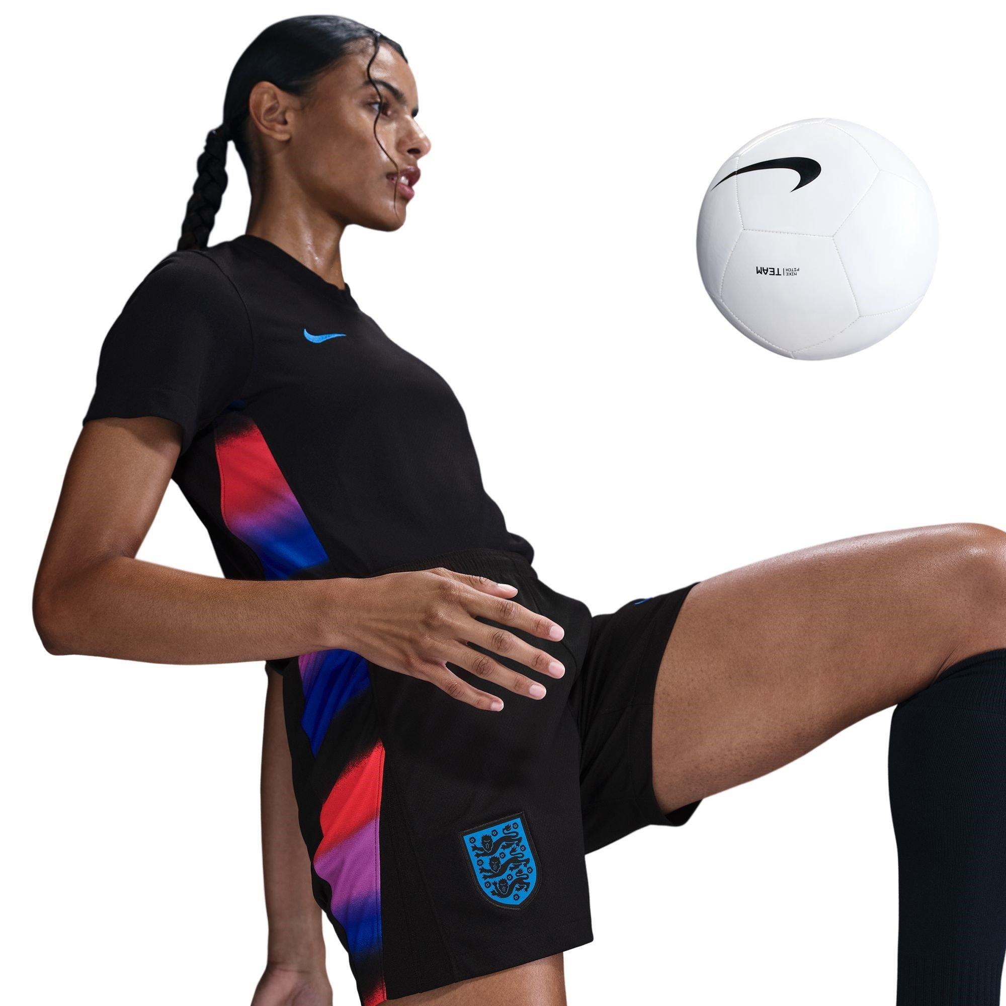 Black/Blue - Nike - England Away Short 2025 Womens - 5
