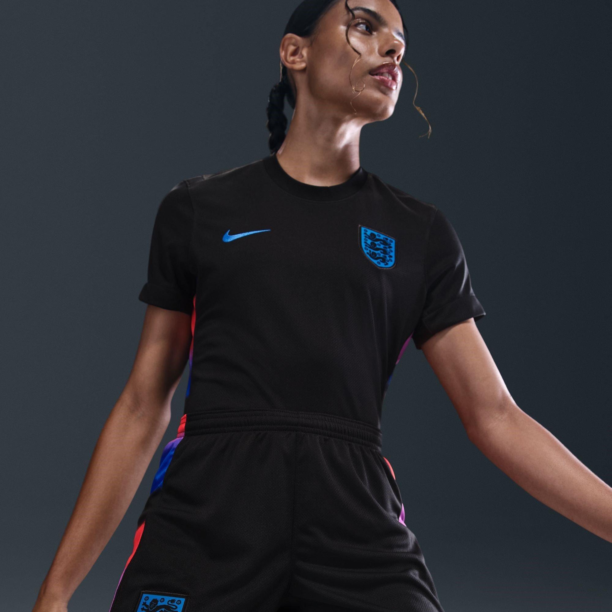Black/Blue - Nike - England Away Short 2025 Womens - 6