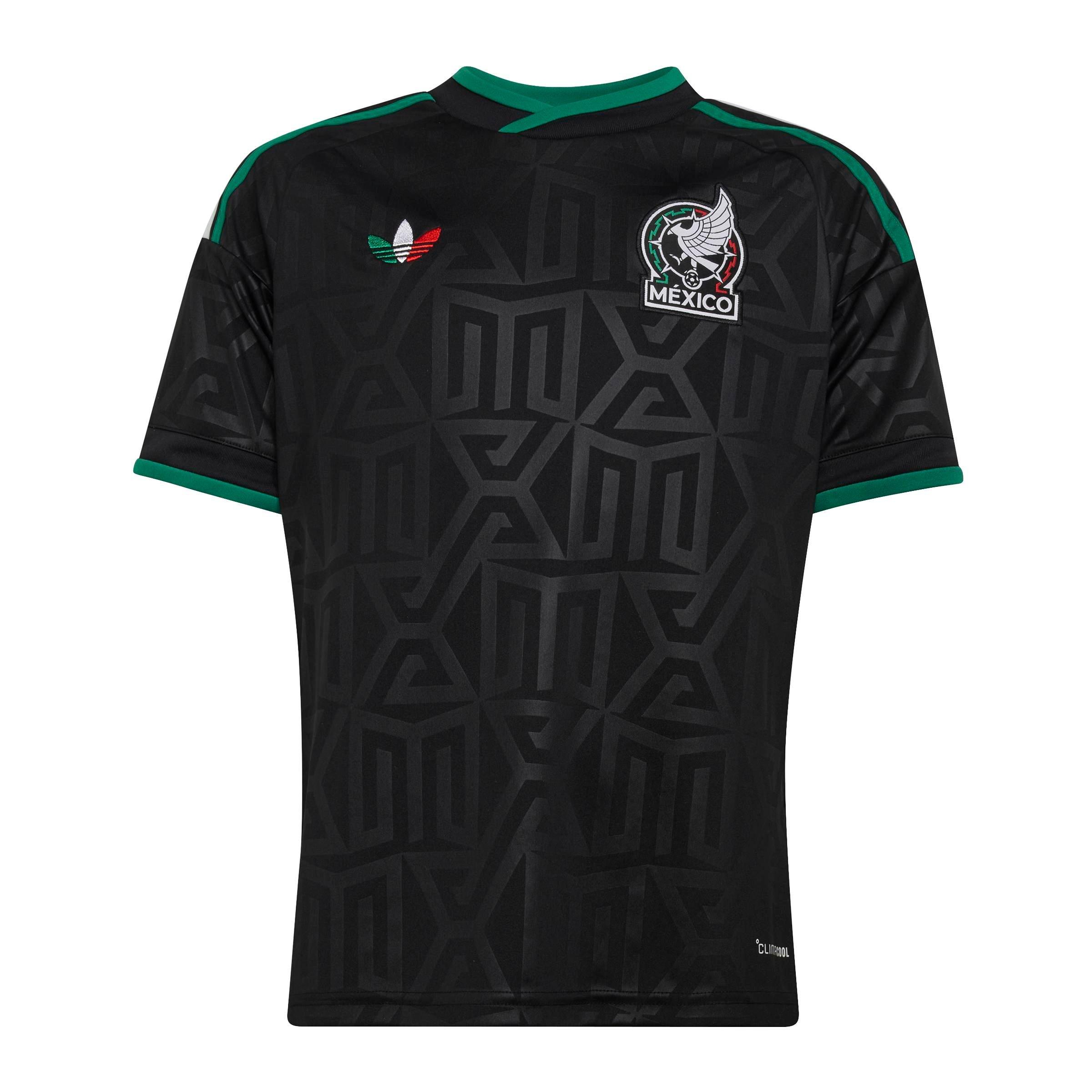 Black/Black - adidas - Unisex Kids Mexico International Football Shirt 2026 - 1