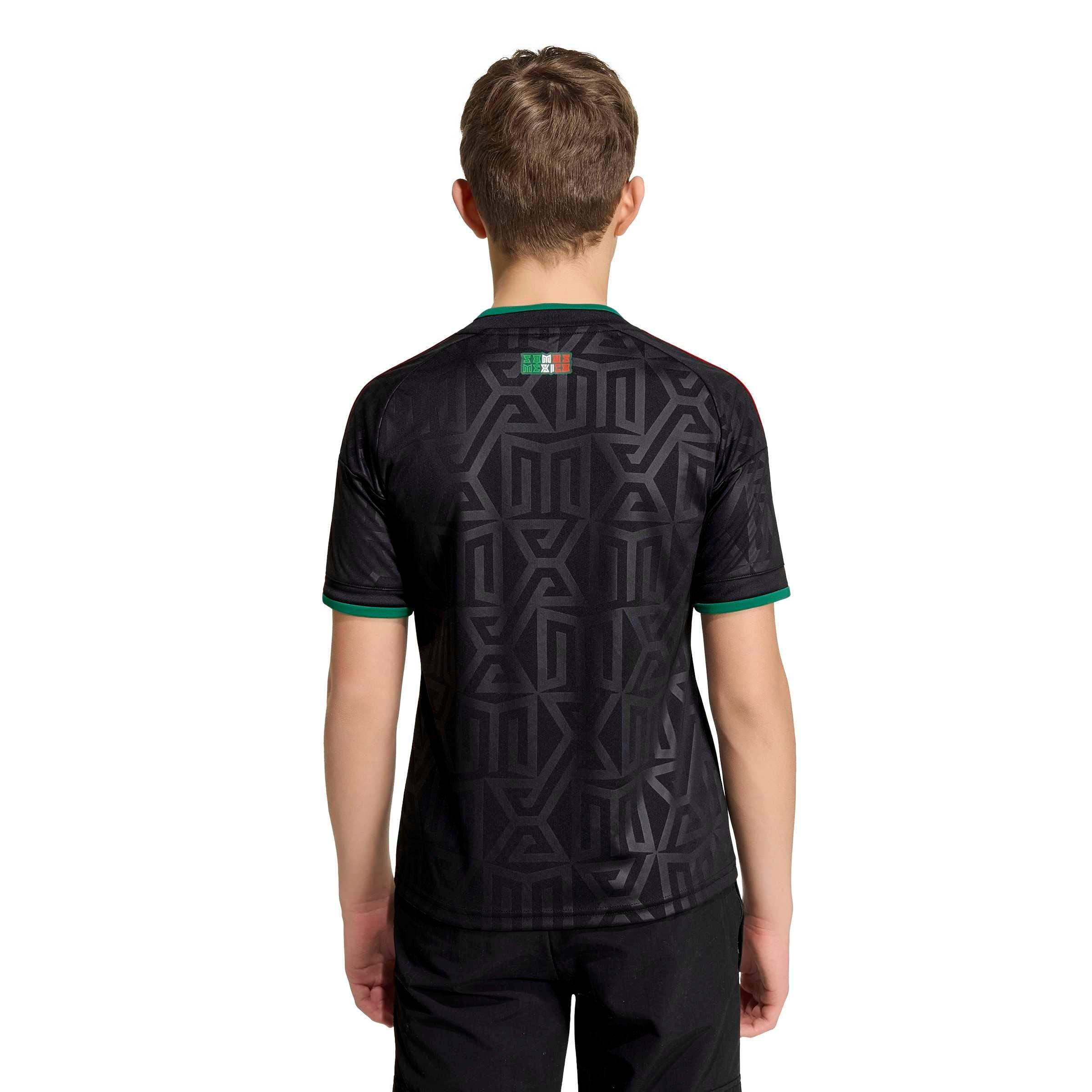 Black/Black - adidas - Unisex Kids Mexico International Football Shirt 2026 - 6