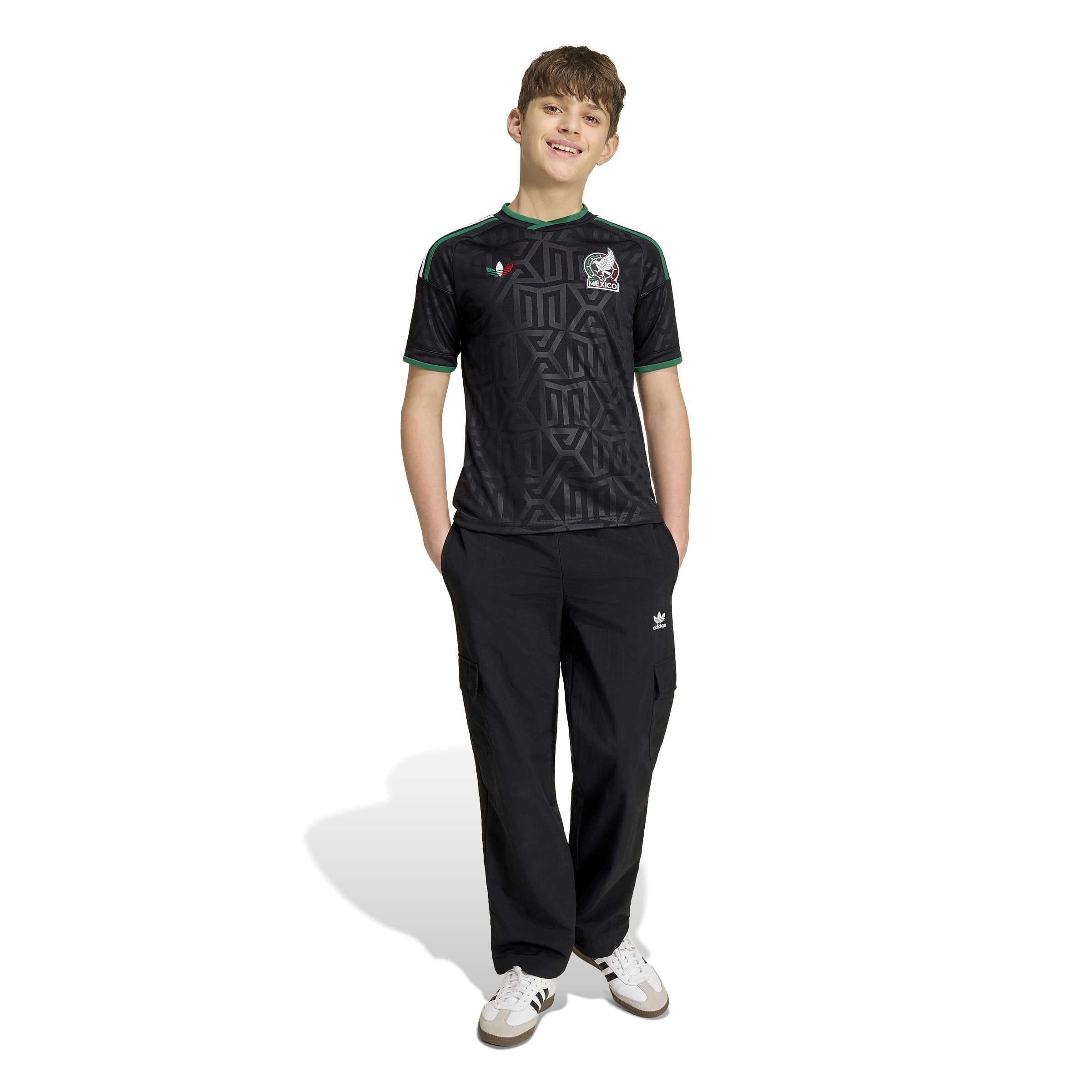 Black/Black - adidas - Unisex Kids Mexico International Football Shirt 2026 - 7