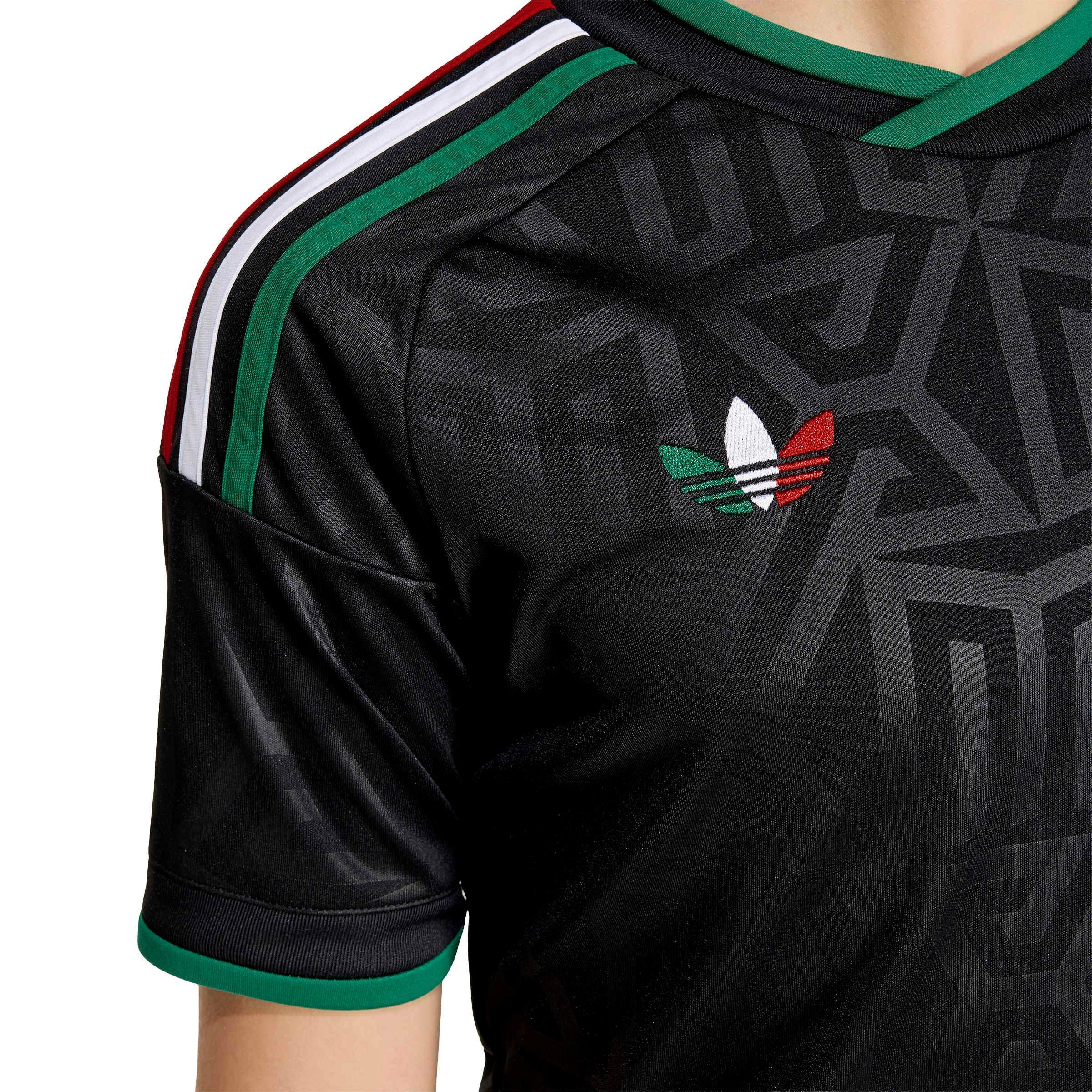 Black/Black - adidas - Unisex Kids Mexico International Football Shirt 2026 - 9